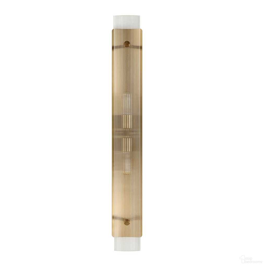 The appearance of Elmhurst 2 Light Vanity Sconce In Brass designed by Uttermost in the coastal interior design. This brass piece of furniture was selected by 1StopBedrooms from Elmhurst Collection to add a touch of cosiness and style into your home. Sku: 22602. Material: Iron.