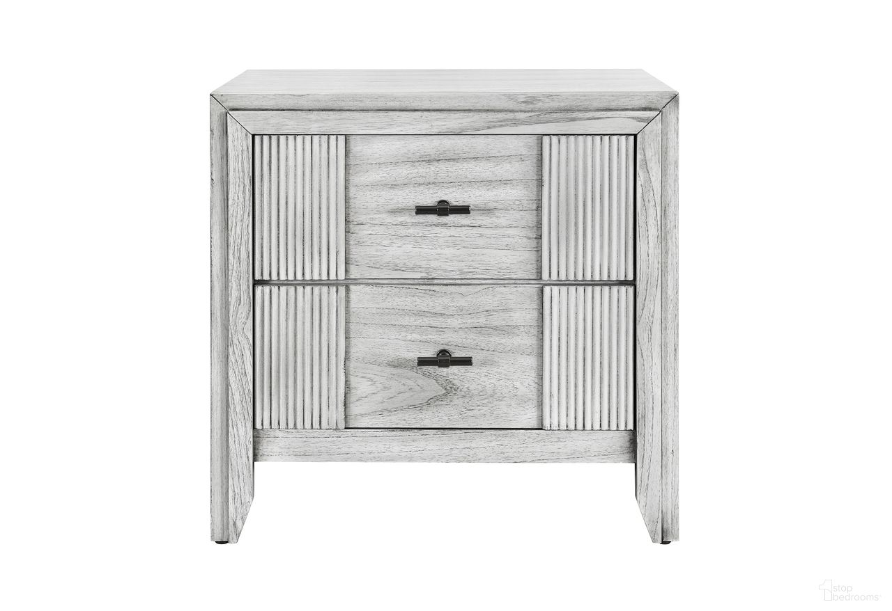 The appearance of Elsie Nightstand In Light Grey designed by Global Furniture USA in the modern / contemporary interior design. This light grey piece of furniture was selected by 1StopBedrooms from Elsie Collection to add a touch of cosiness and style into your home. Sku: ELSIE-GREY-NS. Material: MDF.