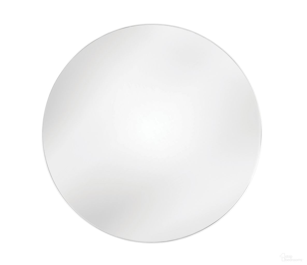 Eltham Wall Mirror In White