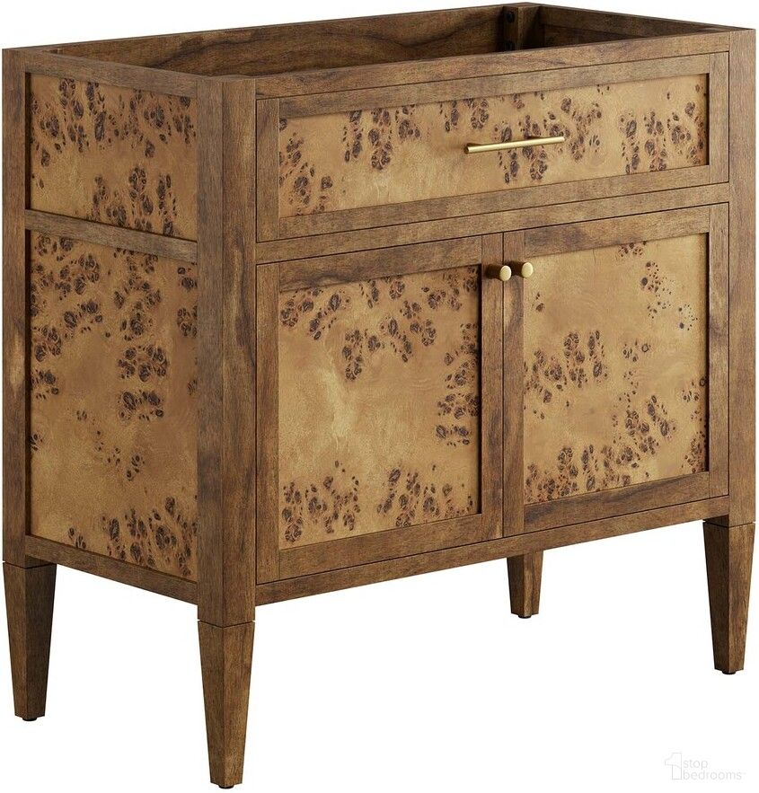 The appearance of Elysian 36 Inch Wood Bathroom Vanity Cabinet In Brown designed by Modway in the modern / contemporary interior design. This brown piece of furniture  was selected by 1StopBedrooms from Elysian Collection to add a touch of cosiness and style into your home. Sku: EEI-6139-BRN. Material: Wood.