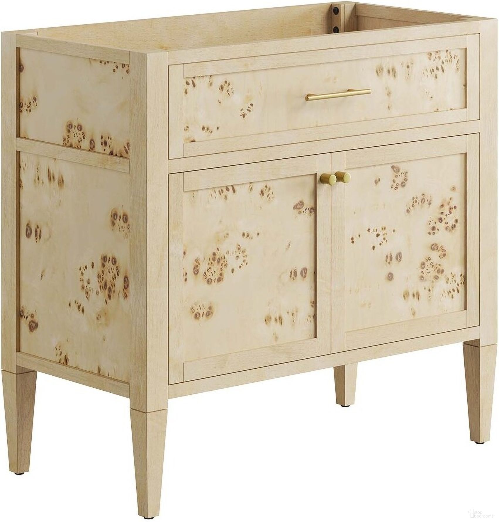The appearance of Elysian 36 Inch Wood Bathroom Vanity Cabinet In Burgundy designed by Modway in the modern / contemporary interior design. This burgundy piece of furniture  was selected by 1StopBedrooms from Elysian Collection to add a touch of cosiness and style into your home. Sku: EEI-6139-BUR. Material: Wood.