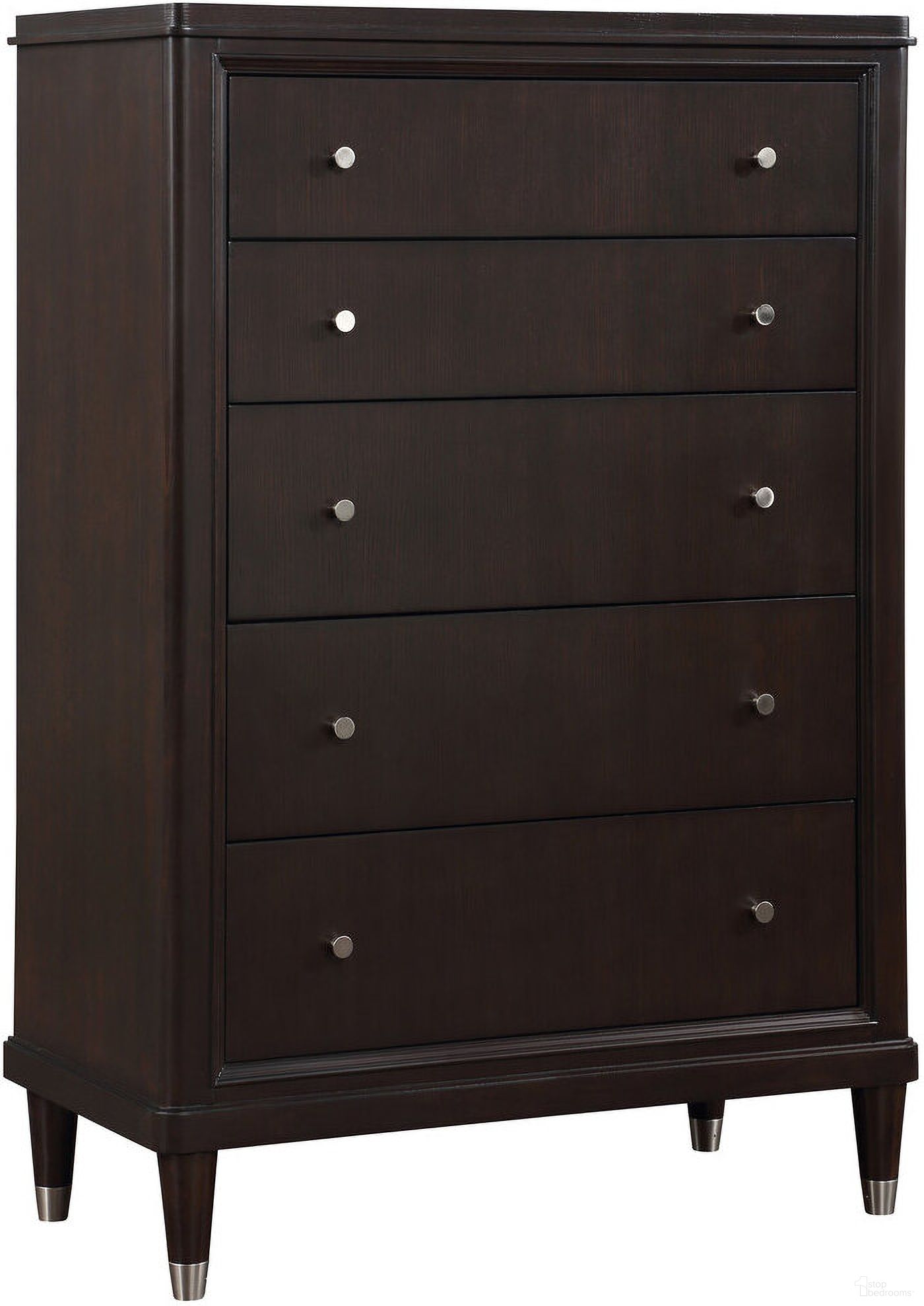 The appearance of Emberlyn 5-drawer Bedroom Chest Brown designed by Coaster in the transitional interior design. This brown piece of furniture was selected by 1StopBedrooms from Emberlyn Collection to add a touch of cosiness and style into your home. Sku: 223065. Material: Wood.