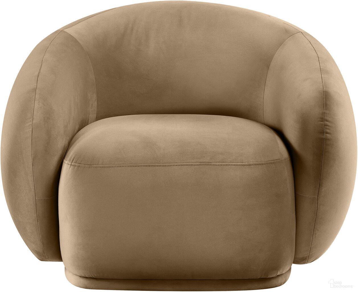 The appearance of Emery Velvet Chair In Beige Velvet designed by Meridian in the modern / contemporary interior design. This beige velvet piece of furniture was selected by 1StopBedrooms from Emery Collection to add a touch of cosiness and style into your home. Sku: 44044Beige-C. Material: Velvet.