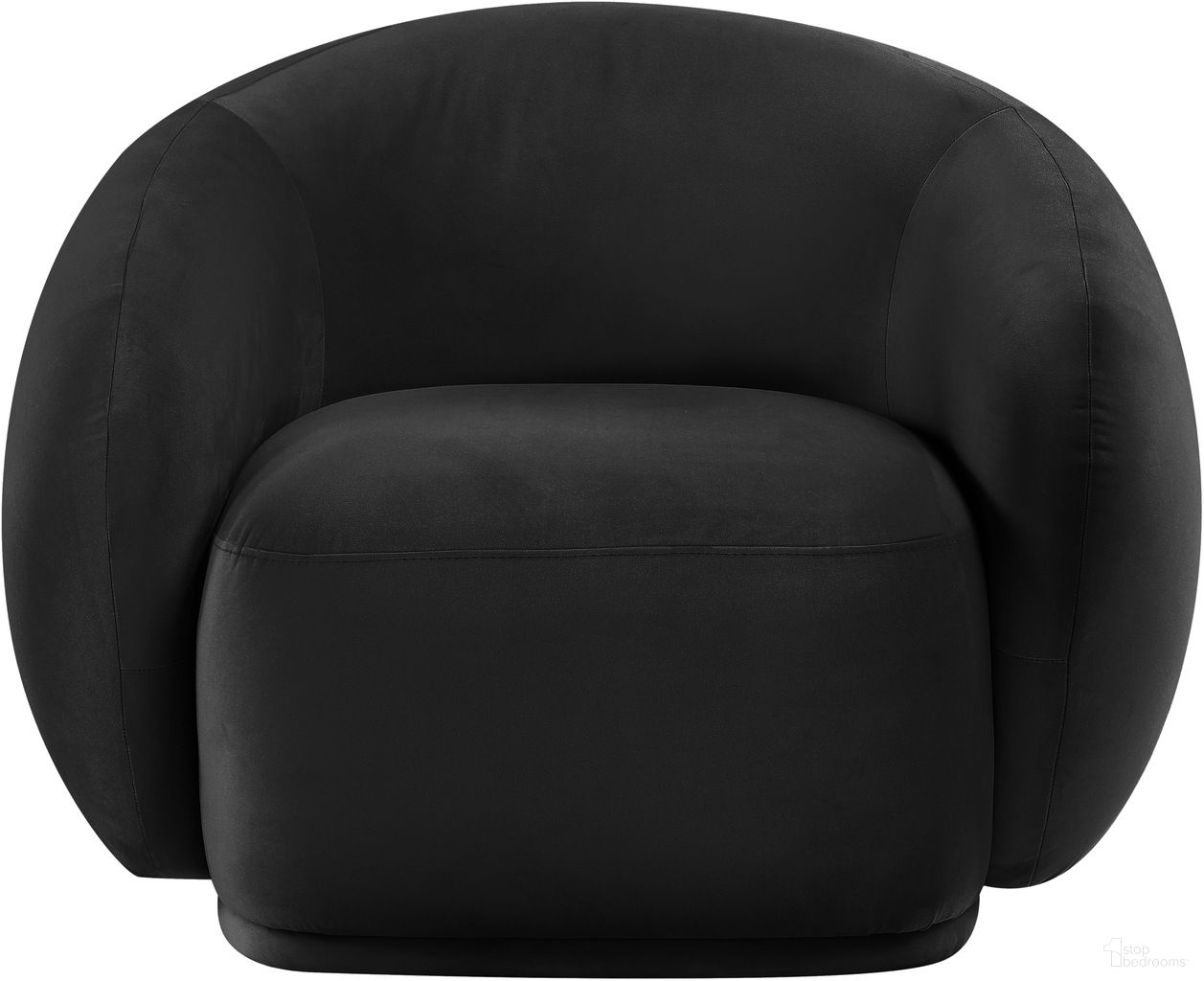 The appearance of Emery Velvet Chair In Black Velvet designed by Meridian in the modern / contemporary interior design. This black velvet piece of furniture was selected by 1StopBedrooms from Emery Collection to add a touch of cosiness and style into your home. Sku: 44044Black-C. Material: Velvet.