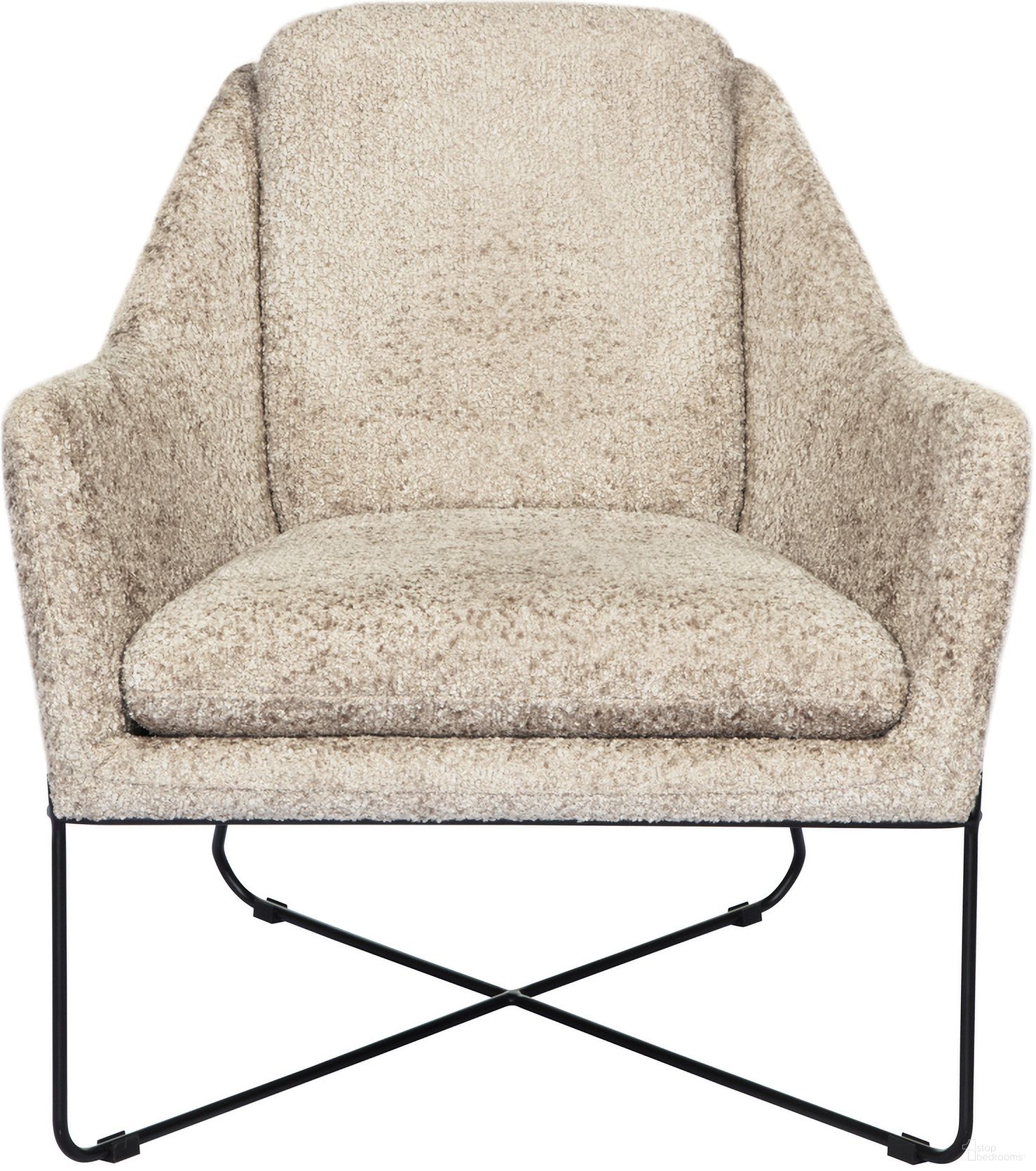Emilia Lounge Chair In Beige