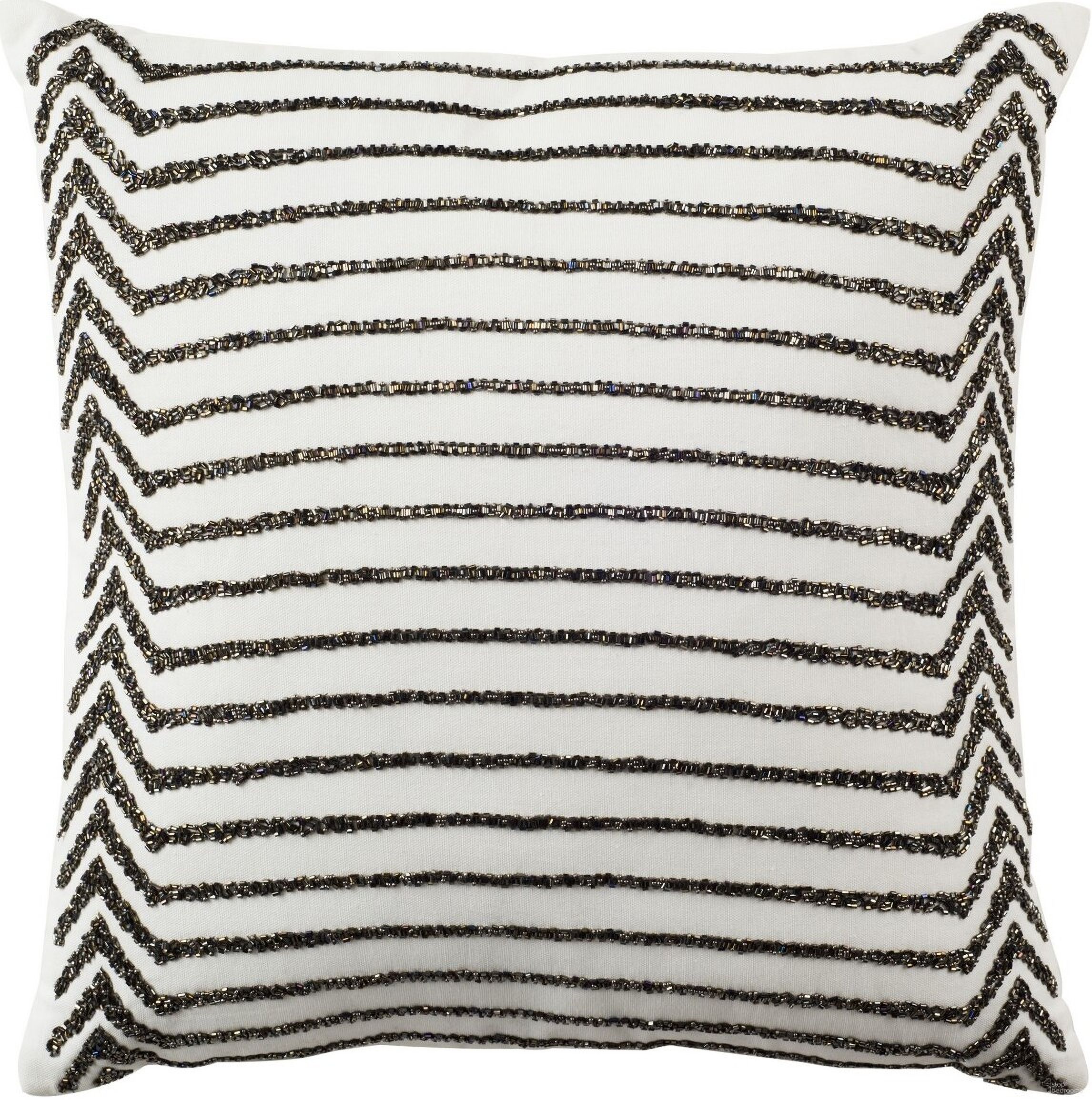 The appearance of Emilia Stripe Pillow designed by Safavieh in the modern / contemporary interior design. This creme piece of furniture was selected by 1StopBedrooms from Safavieh PLS Collection to add a touch of cosiness and style into your home. Sku: PLS863A-1818. Material: Cotton.
