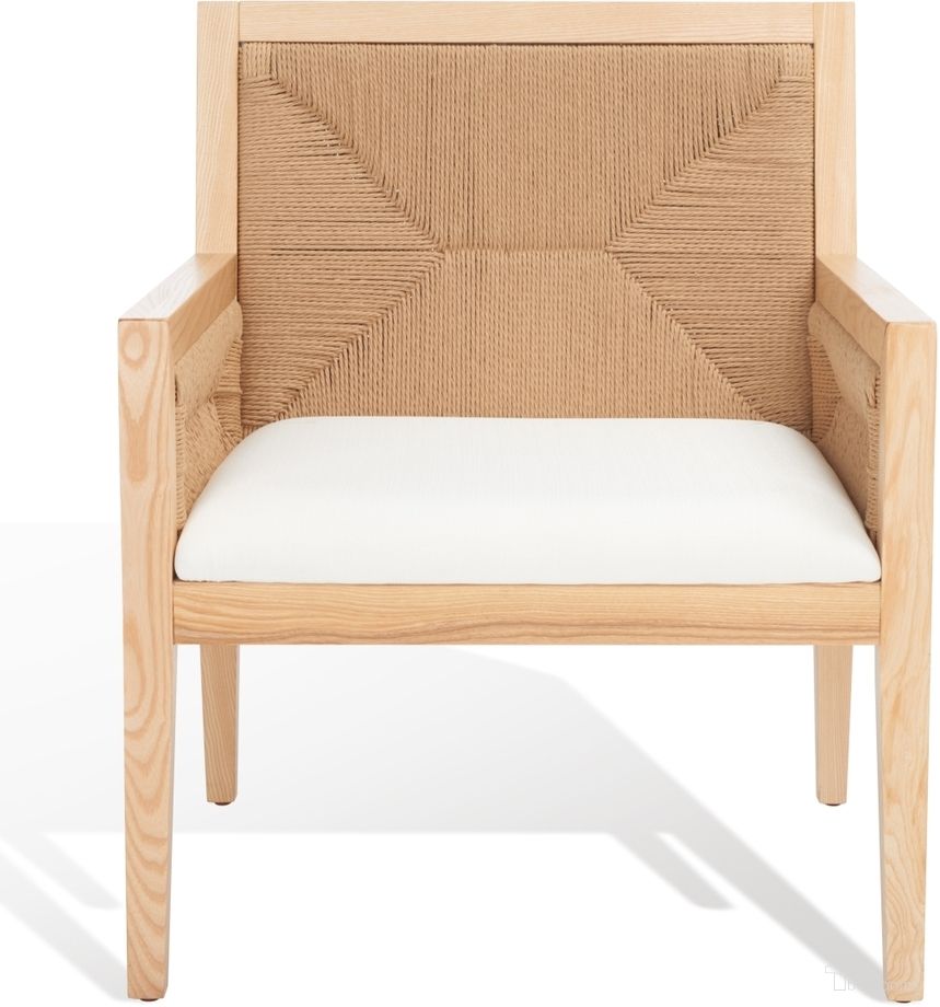 The appearance of Emilio Woven Accent Chair In Natural designed by Safavieh Couture in the modern / contemporary interior design. This natural piece of furniture was selected by 1StopBedrooms from Emilio Collection to add a touch of cosiness and style into your home. Sku: SFV4124B. Material: Wood.