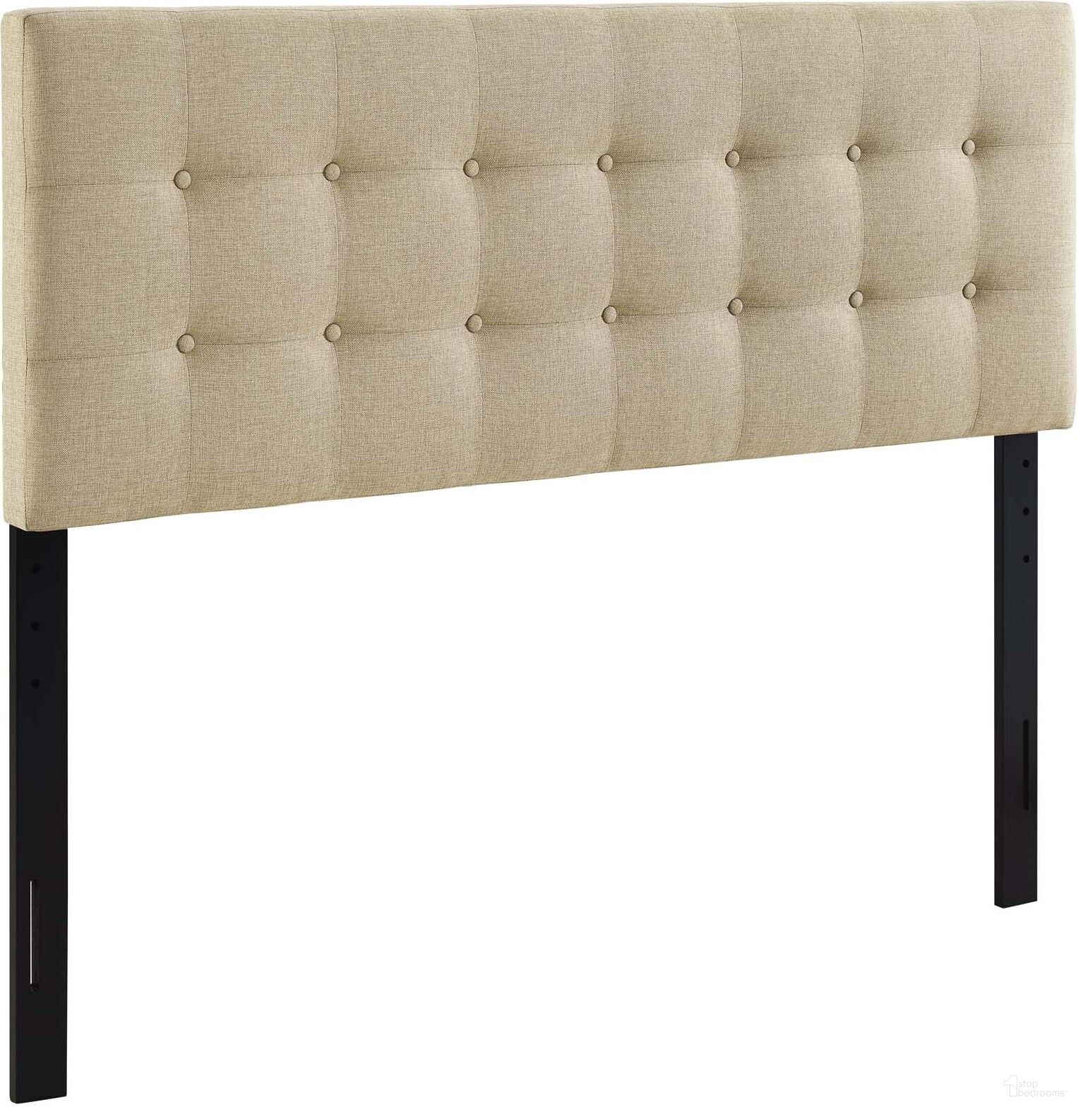 Emily Beige Full Upholstered Fabric Headboard MOD-5172-BEI