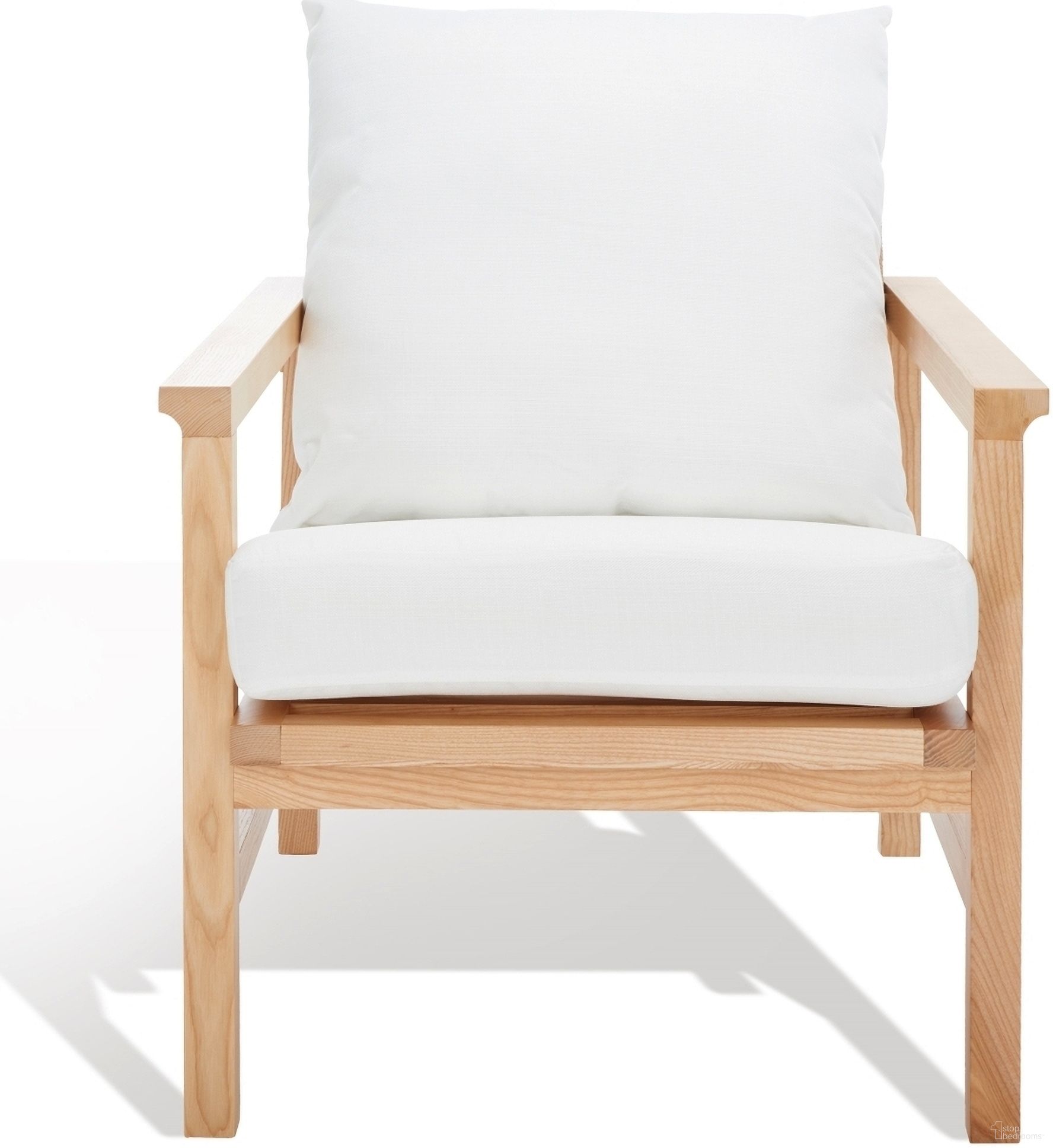 The appearance of Emmalee Cord Back Accent Chair In Natural designed by Safavieh Couture in the modern / contemporary interior design. This natural piece of furniture was selected by 1StopBedrooms from Emmalee Collection to add a touch of cosiness and style into your home. Sku: SFV4143B. Material: Wood.