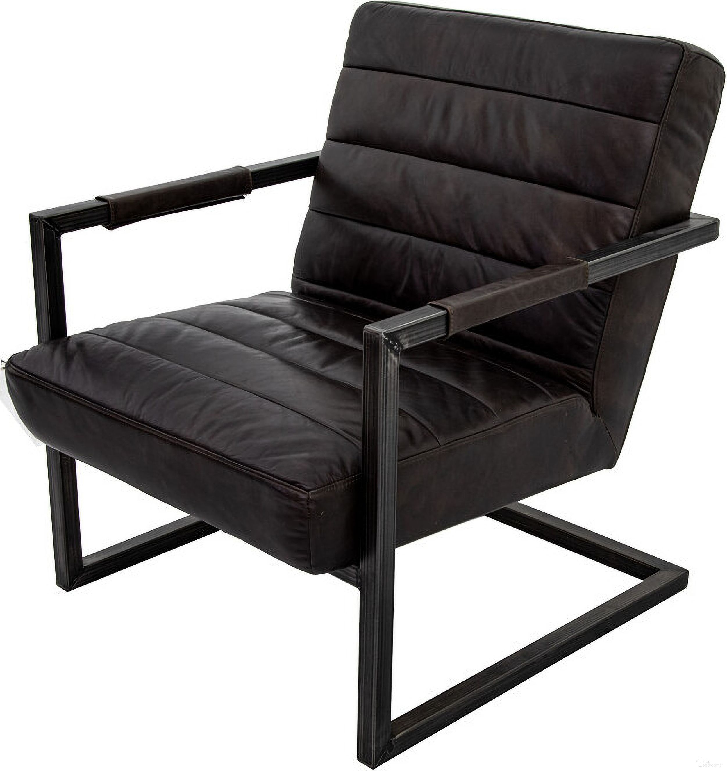 The appearance of Emmalee Side Chair In Black designed by Yosemite Home Decor in the modern / contemporary interior design. This black piece of furniture was selected by 1StopBedrooms from to add a touch of cosiness and style into your home. Sku: 250035. Material: Leather.