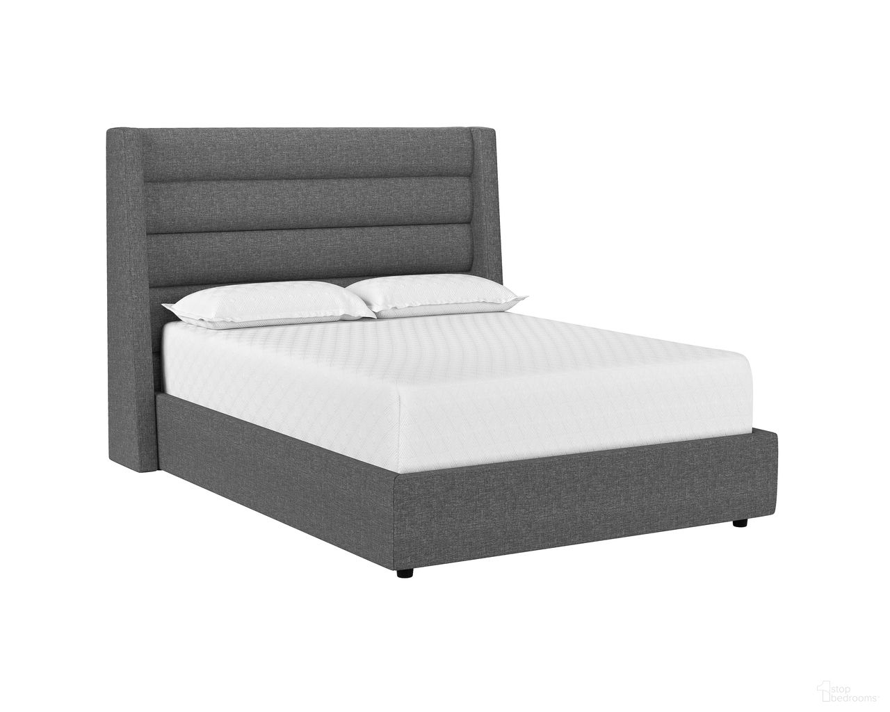 Emmit Queen Platform Bed In Quarry