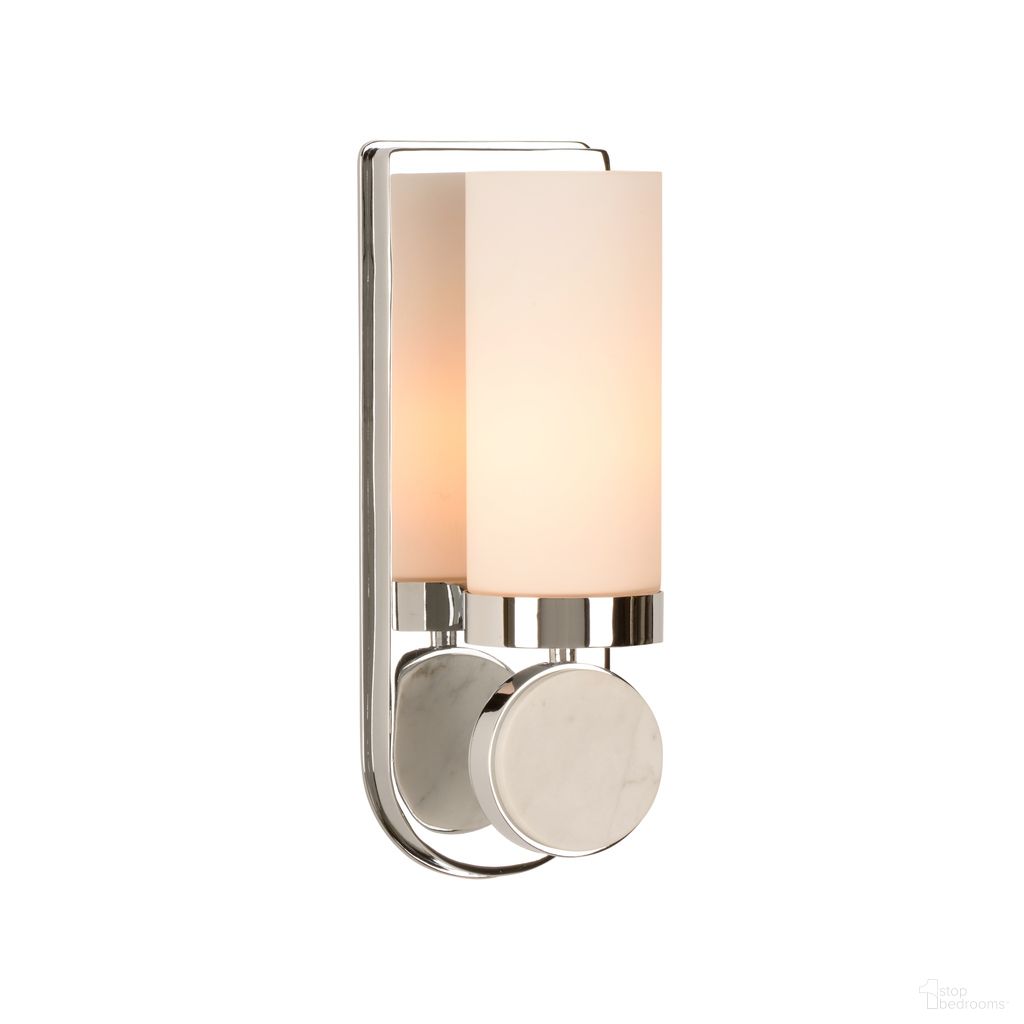 The appearance of Emmons Sconce Short In Silver designed by Wildwood in the modern / contemporary interior design. This silver piece of furniture  was selected by 1StopBedrooms from Denise McGaha Collection to add a touch of cosiness and style into your home. Sku: 15318. Material: Metal.