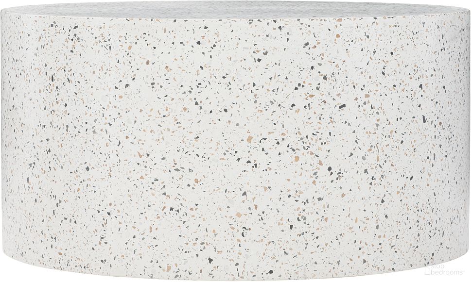 The appearance of Encinitas Outdoor Cocktail Table In Terrazzo designed by Bernhardt in the modern / contemporary interior design. This terrazzo piece of furniture  was selected by 1StopBedrooms from Encinitas Collection to add a touch of cosiness and style into your home. Sku: X01027. Material: Glass Fiber Reinforced Concrete.