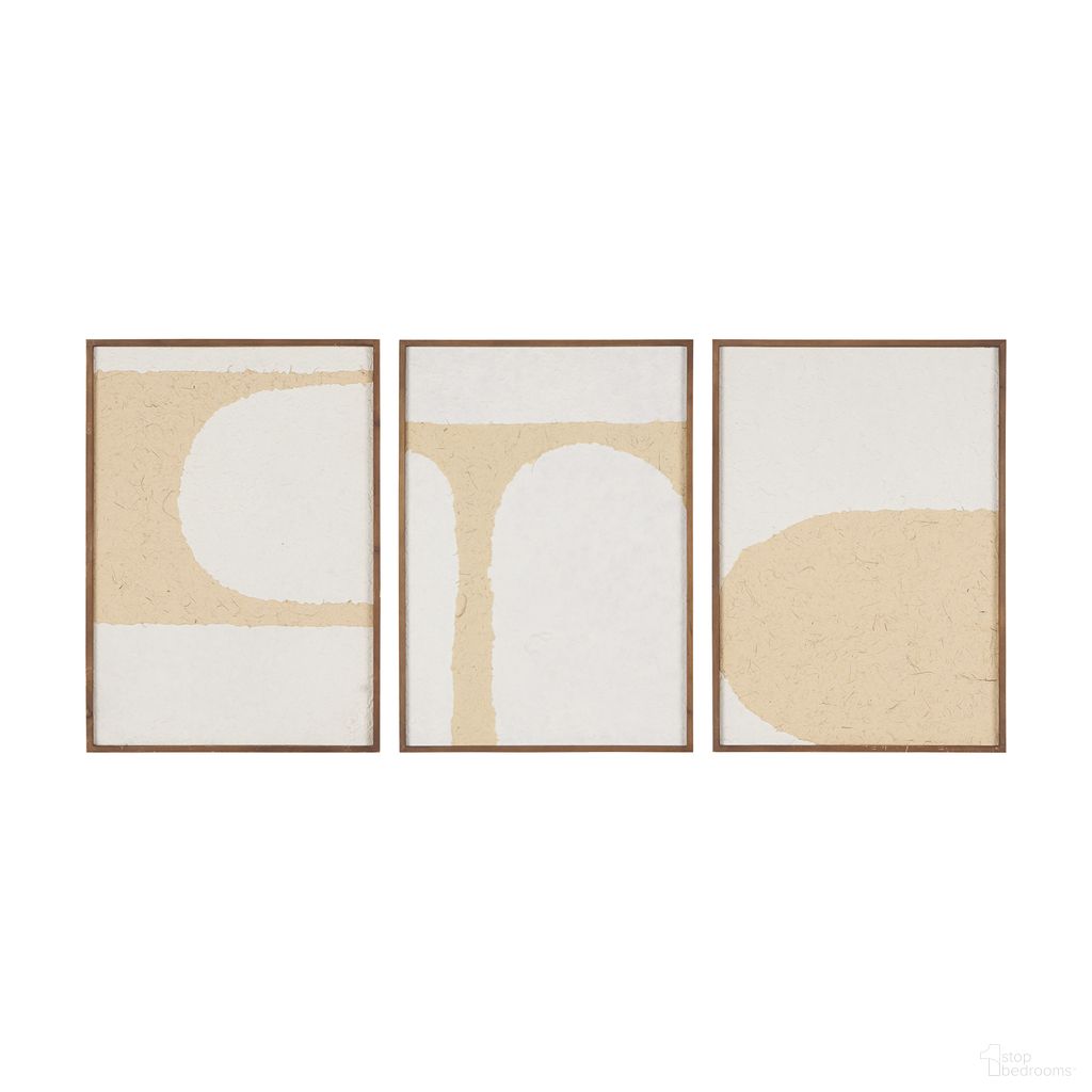 The appearance of Encore Wall Art In White designed by Mercana in the transitional interior design. This white piece of furniture was selected by 1StopBedrooms from Encore Collection to add a touch of cosiness and style into your home. Sku: 70308. Material: Paper.