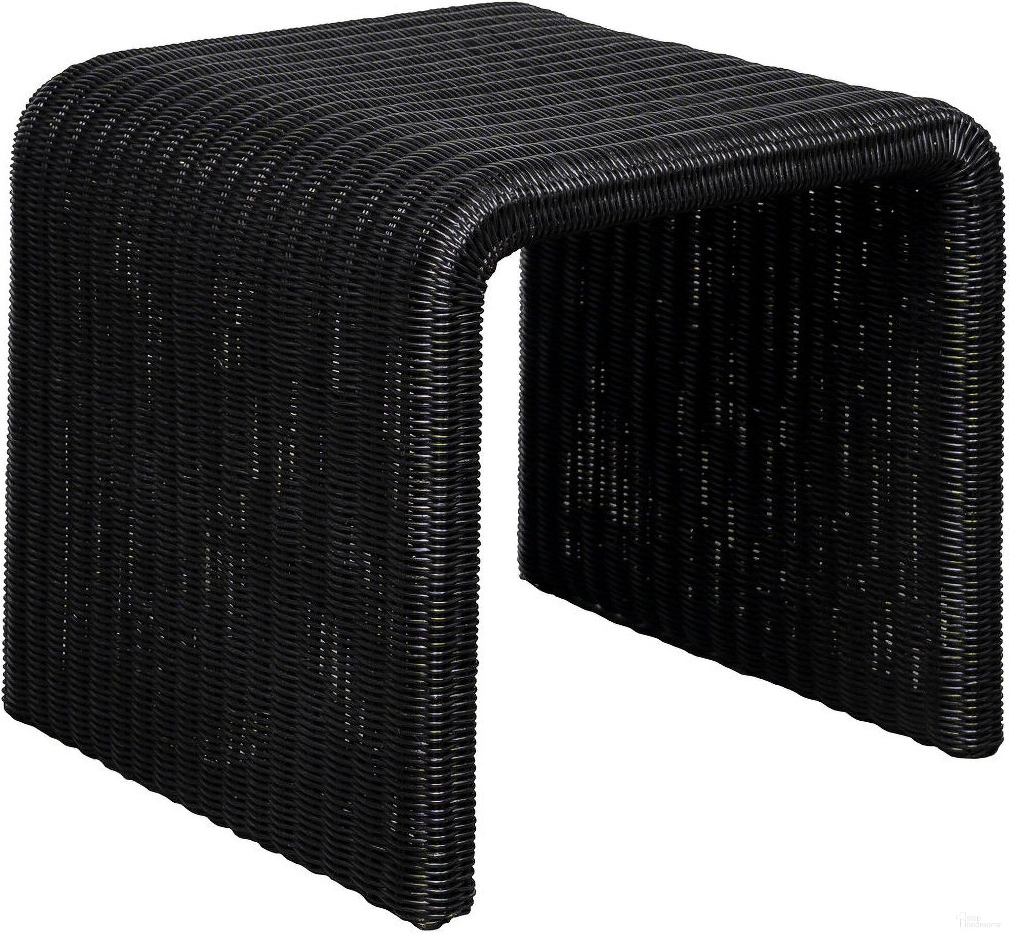 The appearance of Cahya Woven Rattan Sqaure End Table Black designed by Coaster in the coastal interior design. This black piece of furniture  was selected by 1StopBedrooms from Cahya Collection to add a touch of cosiness and style into your home. Sku: 708517. Material: Rattan.