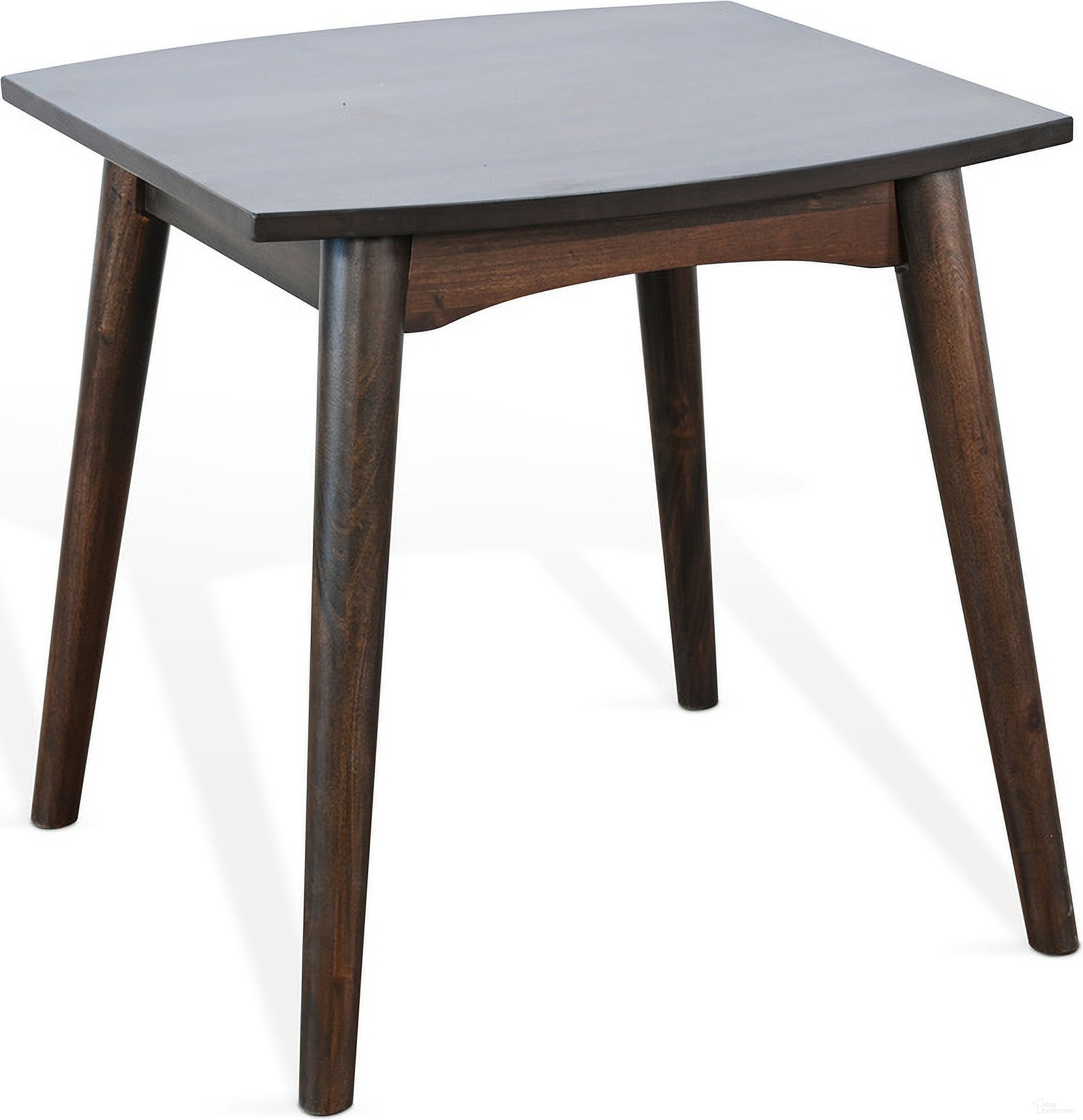The appearance of End Table In Coffee Bean designed by Sunny Designs in the transitional interior design. This coffee bean piece of furniture  was selected by 1StopBedrooms from 3186 Collection to add a touch of cosiness and style into your home. Sku: 3186CB-E. Material: Solid Wood.