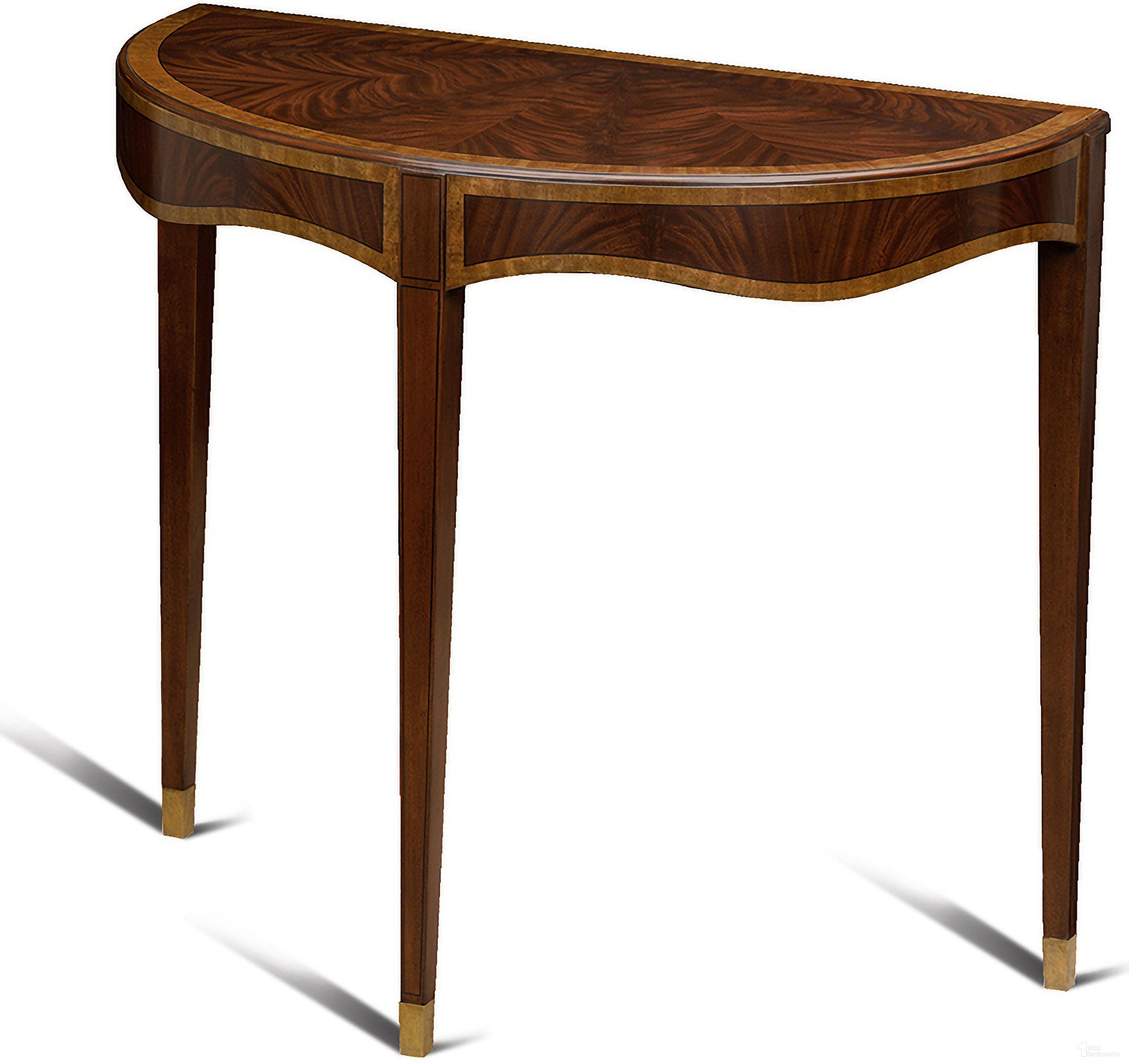 The appearance of English Console Table In Mahogany designed by Maitland-Smith in the modern / contemporary interior design. This mahogany piece of furniture was selected by 1StopBedrooms from Maitland Smith Collection to add a touch of cosiness and style into your home. Sku: 89-0105. Material: Mahogany.