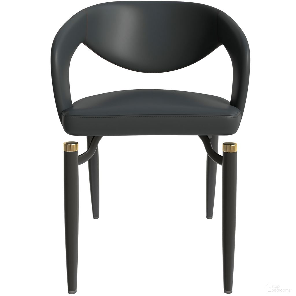 The appearance of Entice Modern Dining Chair In Charcoal Black designed by LeisureMod in the modern / contemporary interior design. This charcoal black piece of furniture was selected by 1StopBedrooms from Entice Collection to add a touch of cosiness and style into your home. Sku: EC60CH. Material: PU. Chair Type: Arm Chair.