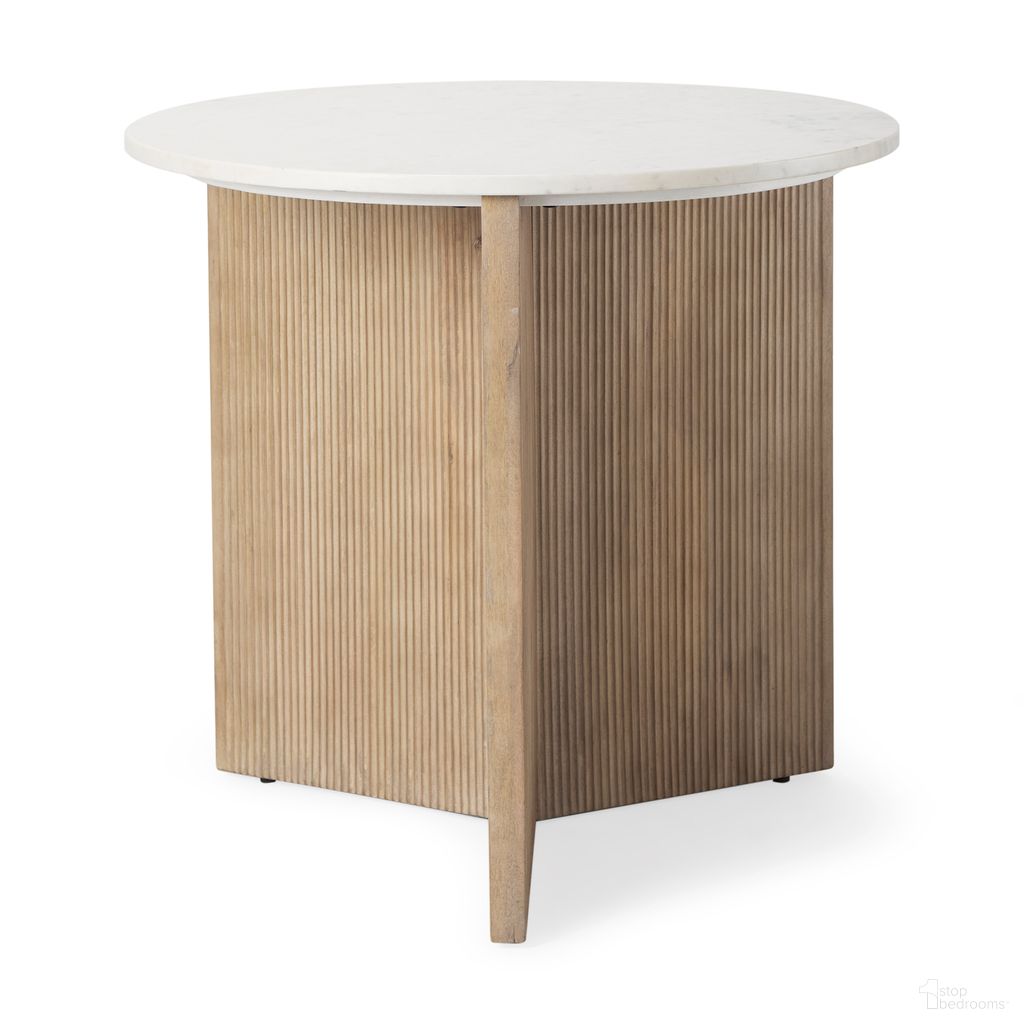 Enzo Accent Table In Light Brown