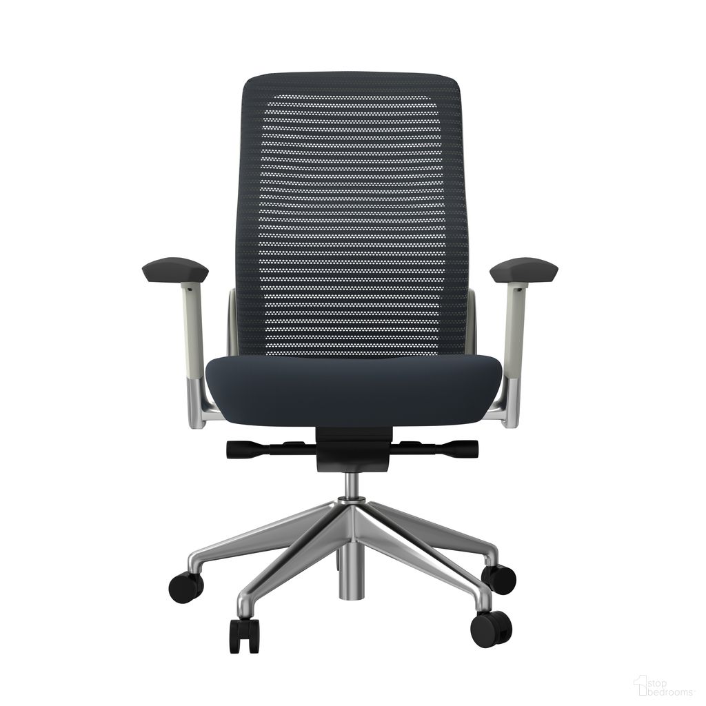 Eon Office Chair In Gray and White