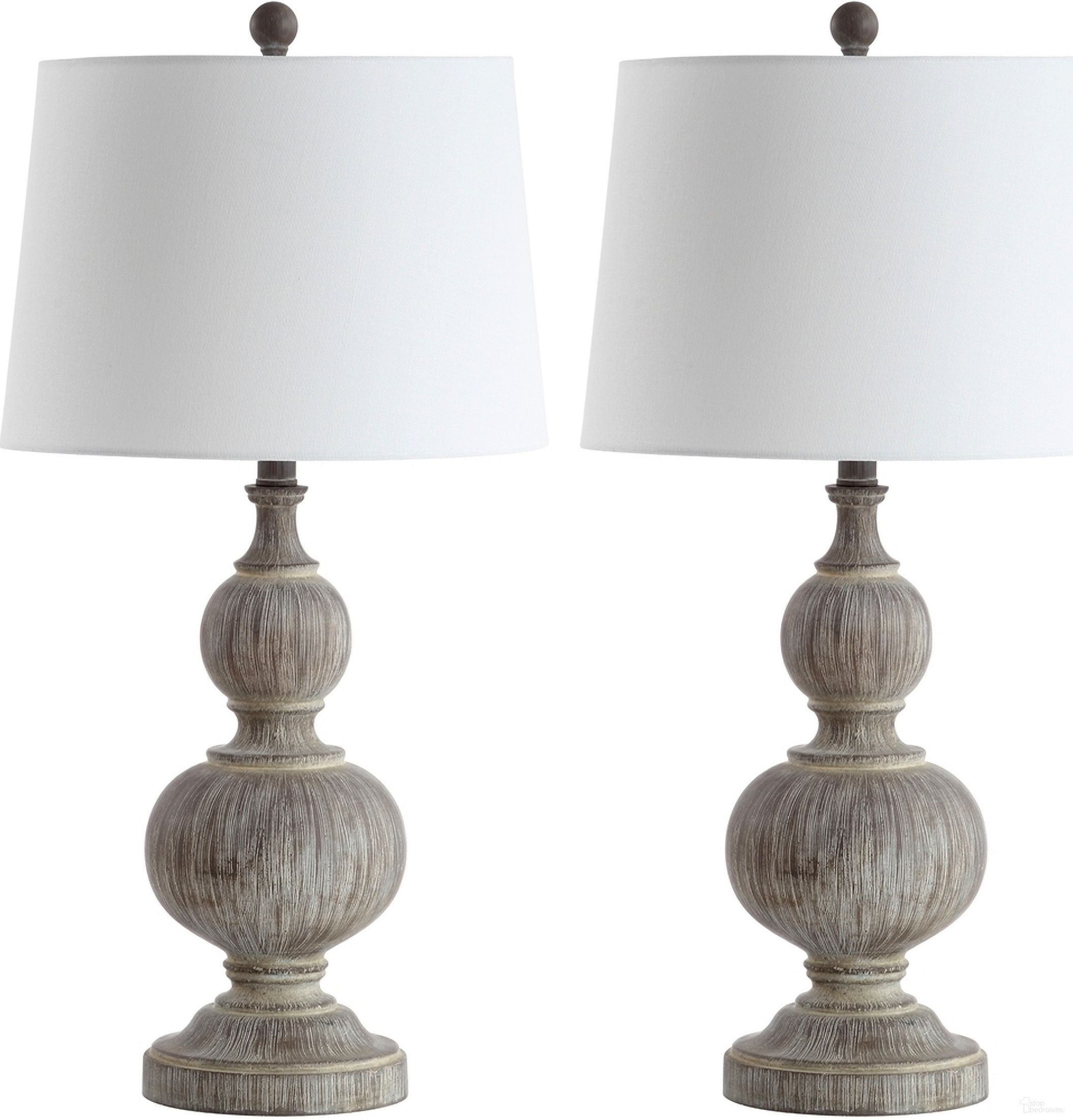 Ephraim Gray Table Lamp Set of 2