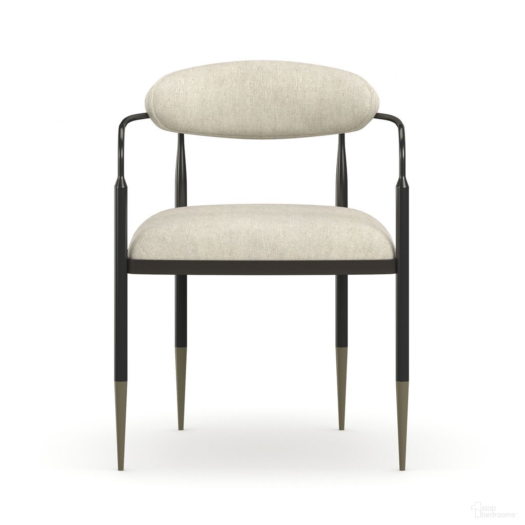 The appearance of Epoch Arm Chair In Cream designed by Caracole in the transitional interior design. This cream piece of furniture was selected by 1StopBedrooms from Epoch Collection to add a touch of cosiness and style into your home. Sku: CLA-024-271. Material: Metal. Chair Type: Arm Chair.