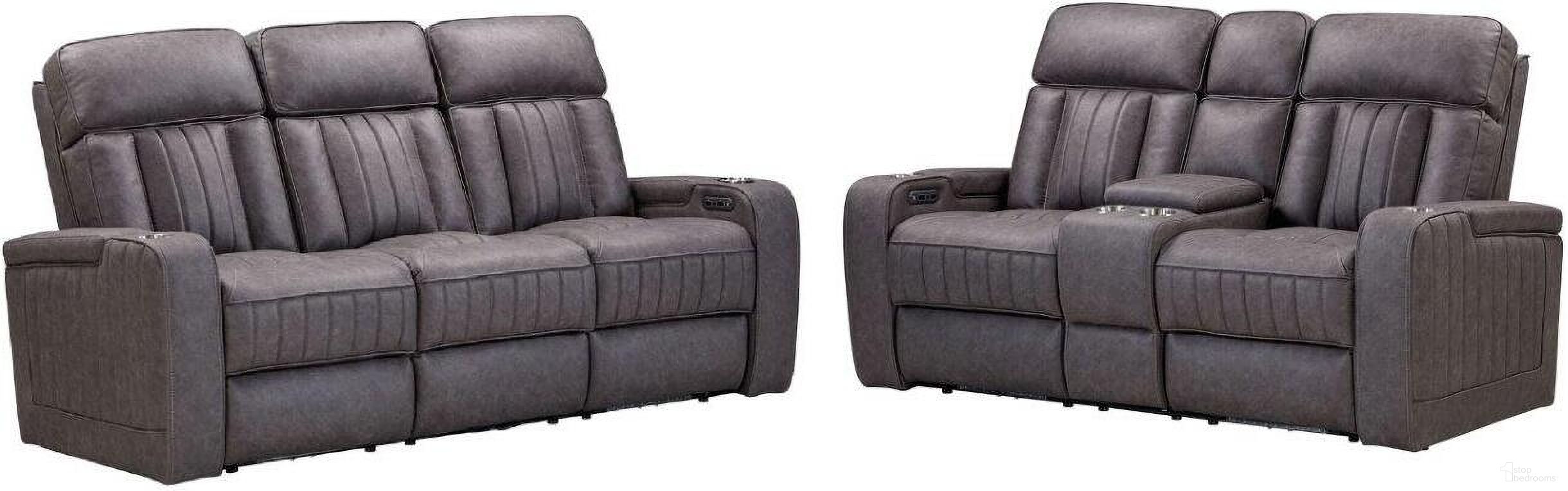 The appearance of Equinox Living Room Set In Mercury designed by Parker House in the modern / contemporary interior design. This mercury piece of furniture was selected by 1StopBedrooms from Equinox Collection to add a touch of cosiness and style into your home. Sku: MEQU#834PH-MERC;MEQU#822CPH-MERC. Material: Polyester.