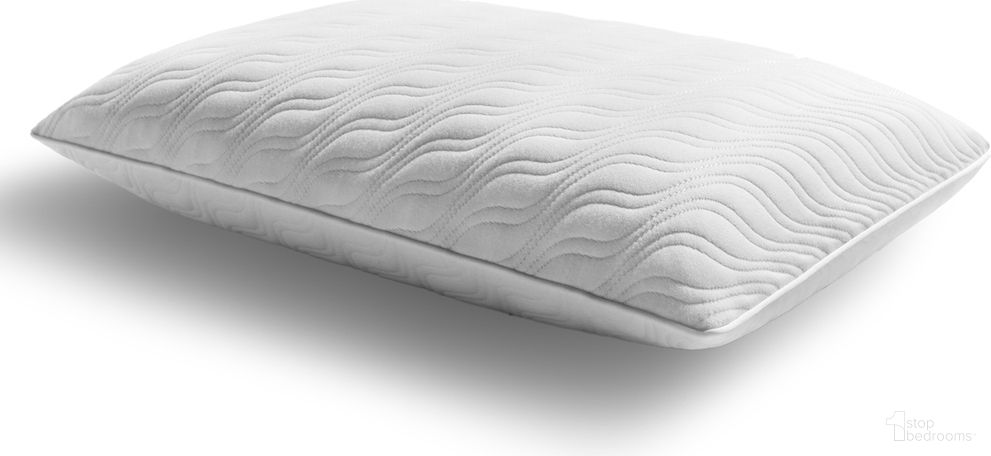 The appearance of Ergo Neck Low Profile Pillow designed by Tempur-Pedic in the modern / contemporary interior design. This white piece of furniture was selected by 1StopBedrooms from Neck Collection to add a touch of cosiness and style into your home. Sku: 15301115. Material: Foam. Pillow Size: Medium.