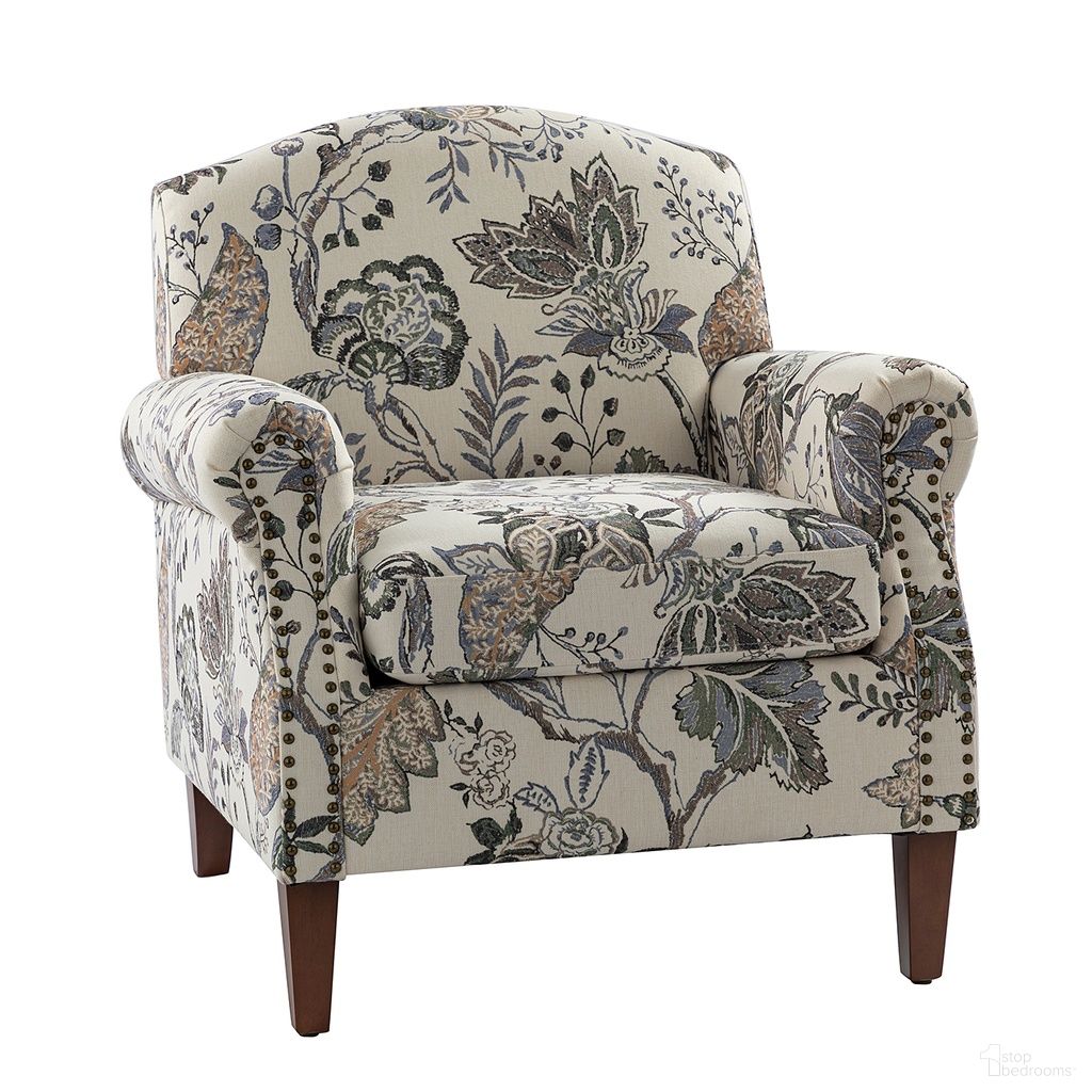 The appearance of Eric Armchair In Grey designed by Karat Home in the modern / contemporary interior design. This grey piece of furniture was selected by 1StopBedrooms from Eric Collection to add a touch of cosiness and style into your home. Sku: CHWH0578-GREY. Material: Print Linen Look Fabric.