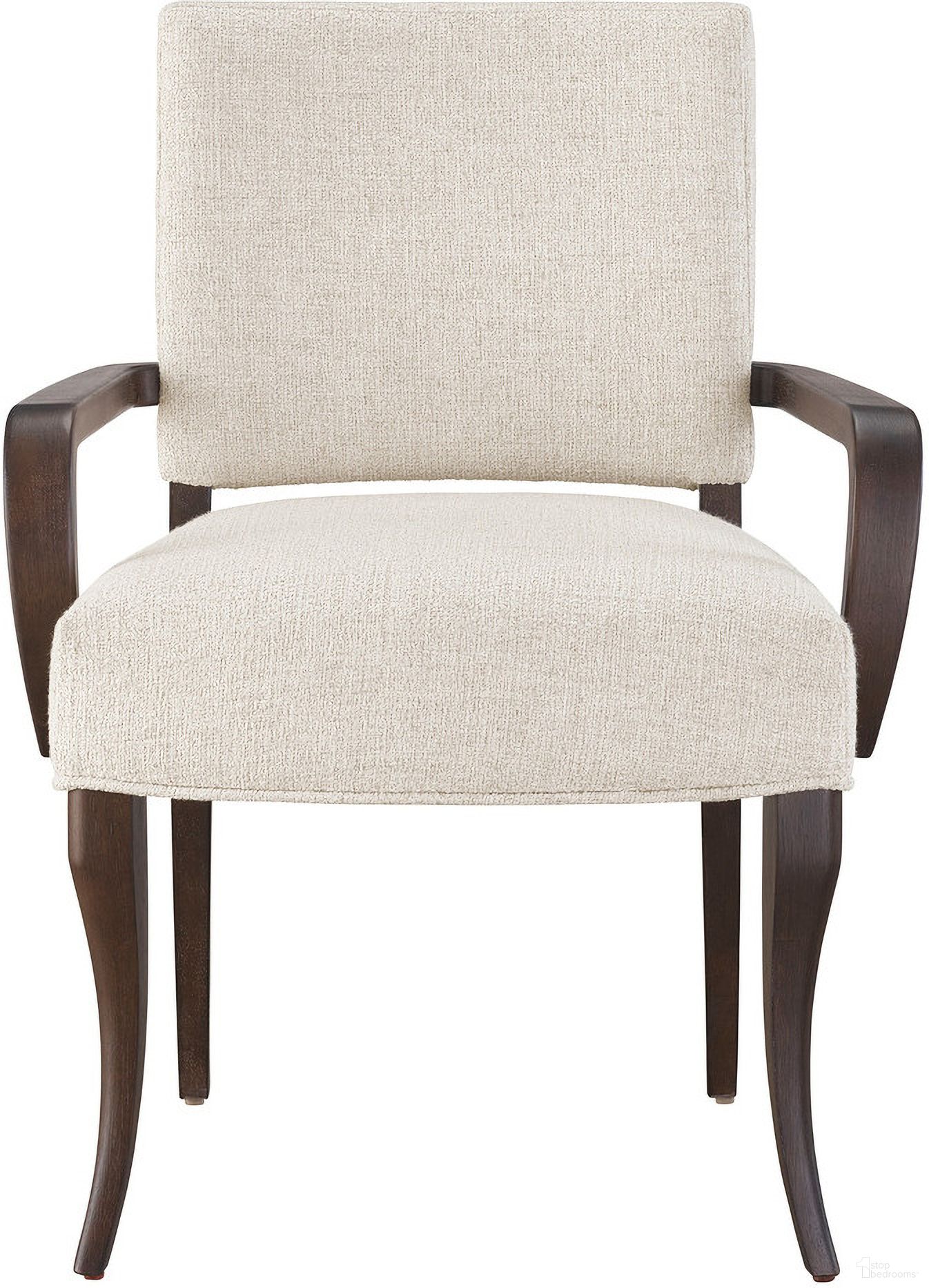 The appearance of Erinn V X Universal Arcata Arm Chair Set of 2 In Otter designed by Universal in the modern / contemporary interior design. This otter piece of furniture  was selected by 1StopBedrooms from Erinn V X Universal Collection to add a touch of cosiness and style into your home. Sku: U225B737P. Material: Rubberwood. Chair Type: Arm Chair.