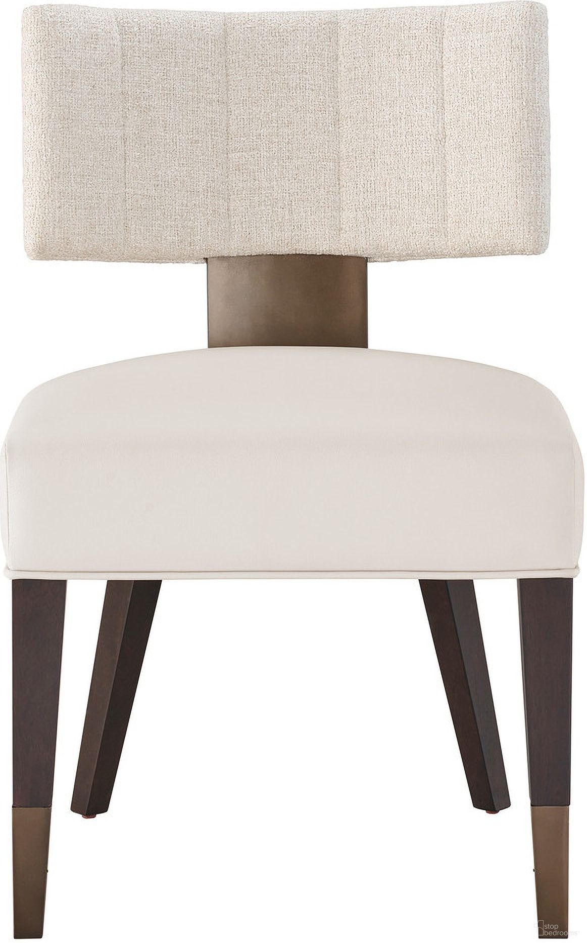 The appearance of Erinn V X Universal Loleta Side Chair Set of 2 In Dark Walnut designed by Universal in the modern / contemporary interior design. This dark walnut piece of furniture  was selected by 1StopBedrooms from Erinn V X Universal Collection to add a touch of cosiness and style into your home. Sku: U225D734P. Material: Metal. Chair Type: Side Chair.