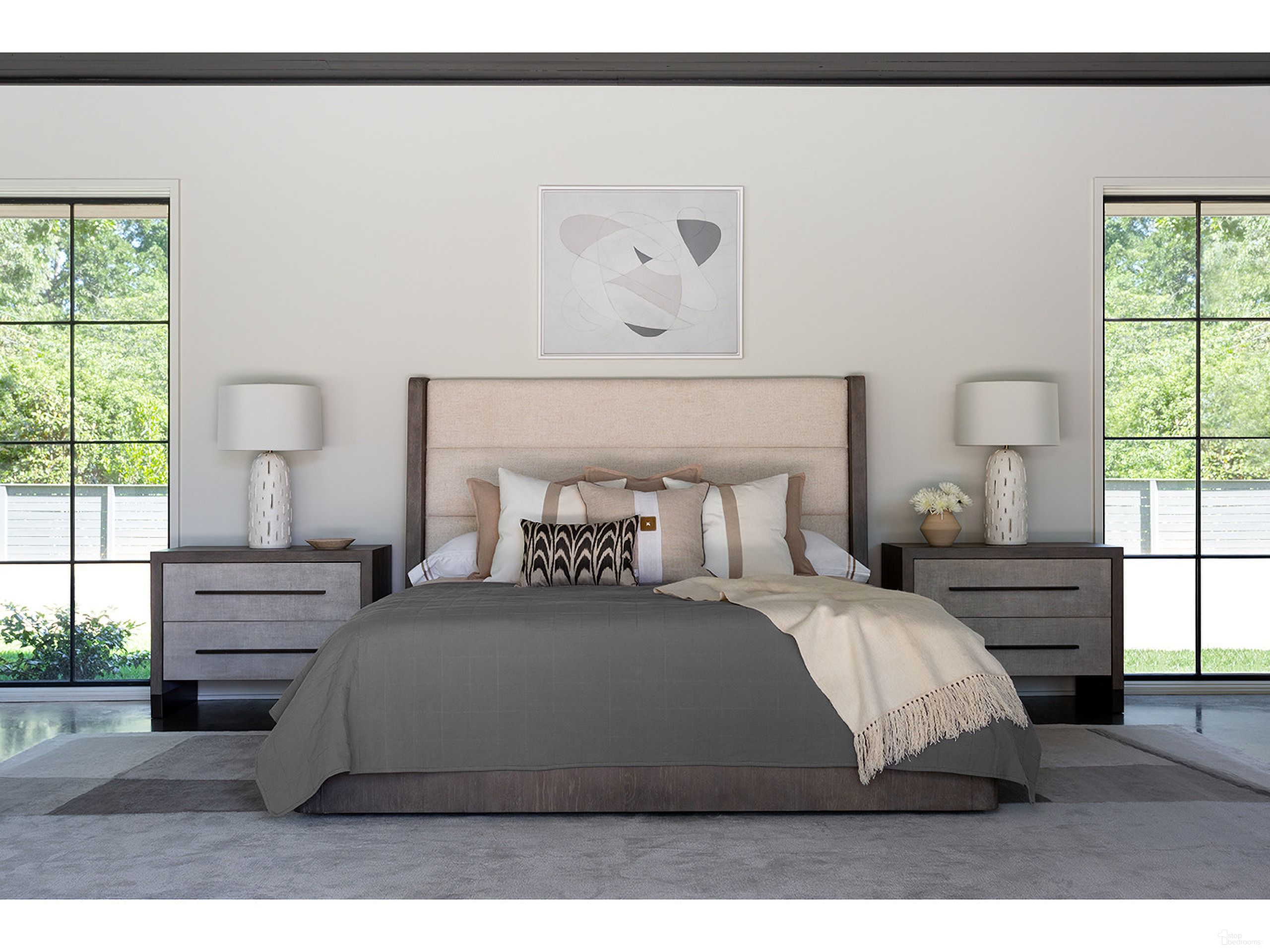 The appearance of Erinn V X Universal Morada Bedroom Set In Weathered Oak designed by Universal in the modern / contemporary interior design. This weathered oak piece of furniture was selected by 1StopBedrooms from Erinn V X Universal Collection to add a touch of cosiness and style into your home. Sku: U225A310B;U225A356. Material: Wood. Bed Size: Queen.