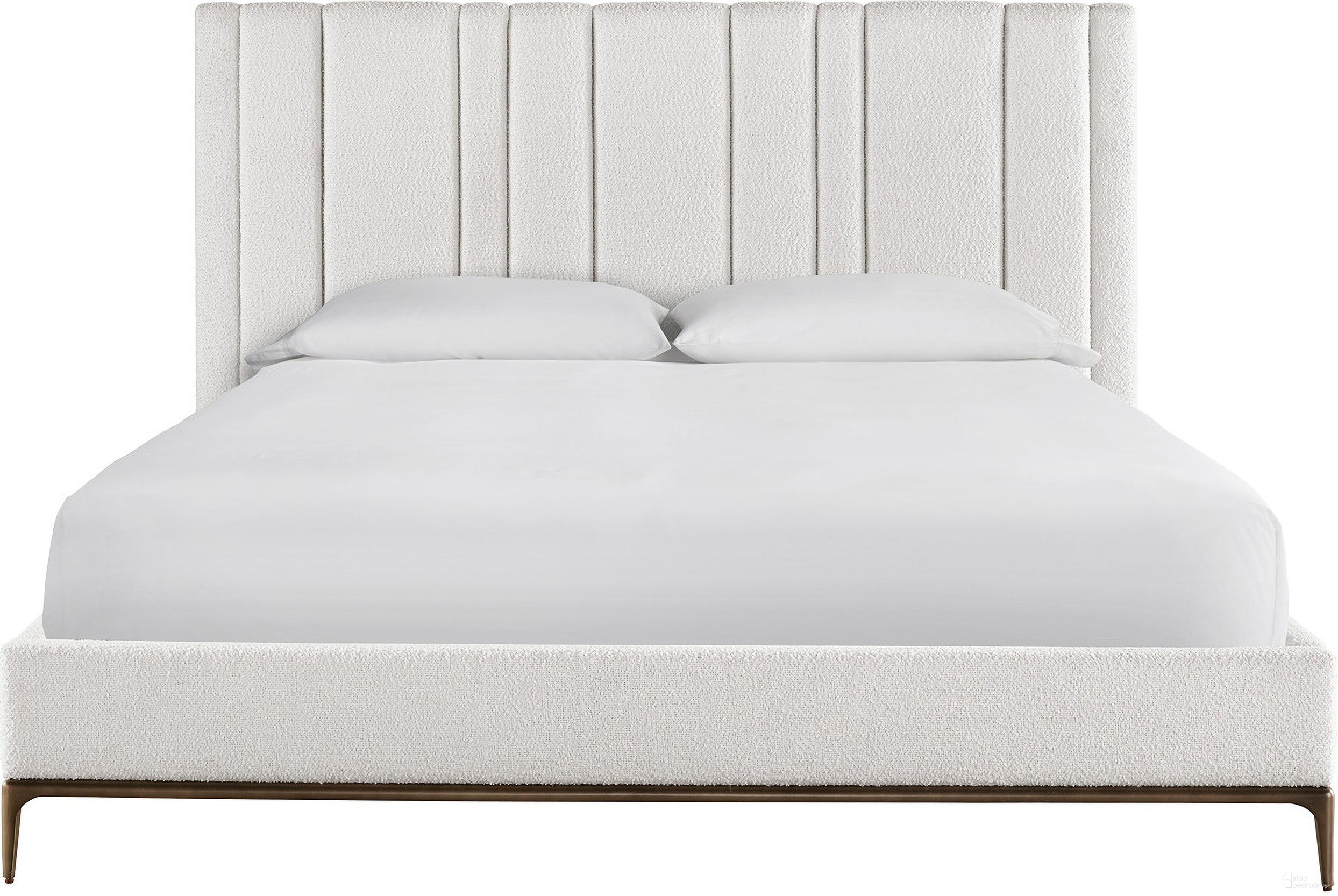 The appearance of Erinn V X Universal Summerland 50 Inch Queen Bed designed by Universal in the modern / contemporary interior design. This cream piece of furniture  was selected by 1StopBedrooms from Erinn V X Universal Collection to add a touch of cosiness and style into your home. Sku: U225210B. Bed Type: Panel Bed. Material: Wood. Bed Size: Queen.