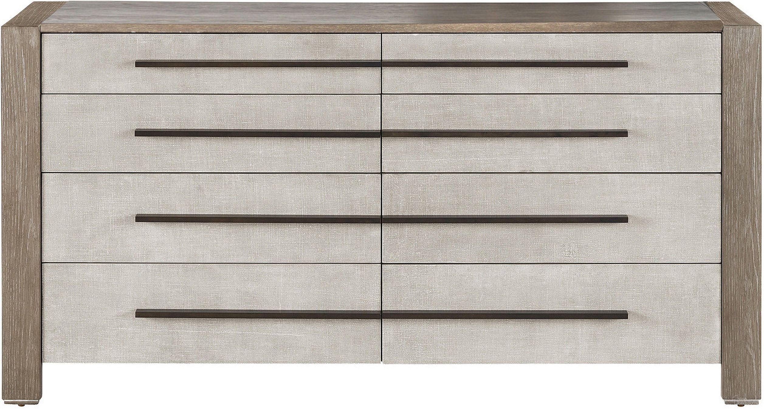 Erinn V X Universal Vista Drawer Dresser In Weathered Oak