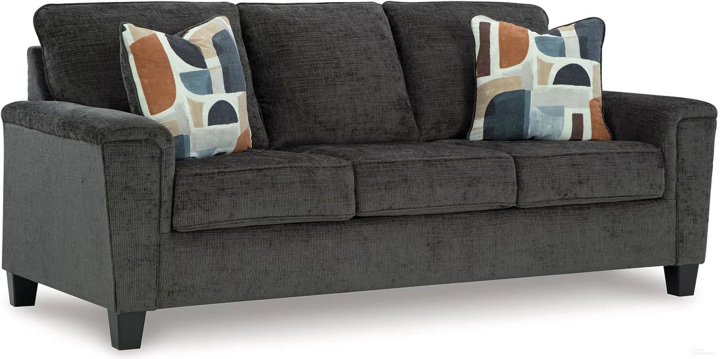 The appearance of Erinslane Sofa In Dusk designed by Signature Design by Ashley in the modern / contemporary interior design. This dusk piece of furniture was selected by 1StopBedrooms from Erinslane Collection to add a touch of cosiness and style into your home. Sku: 2520638. Material: Fabric.