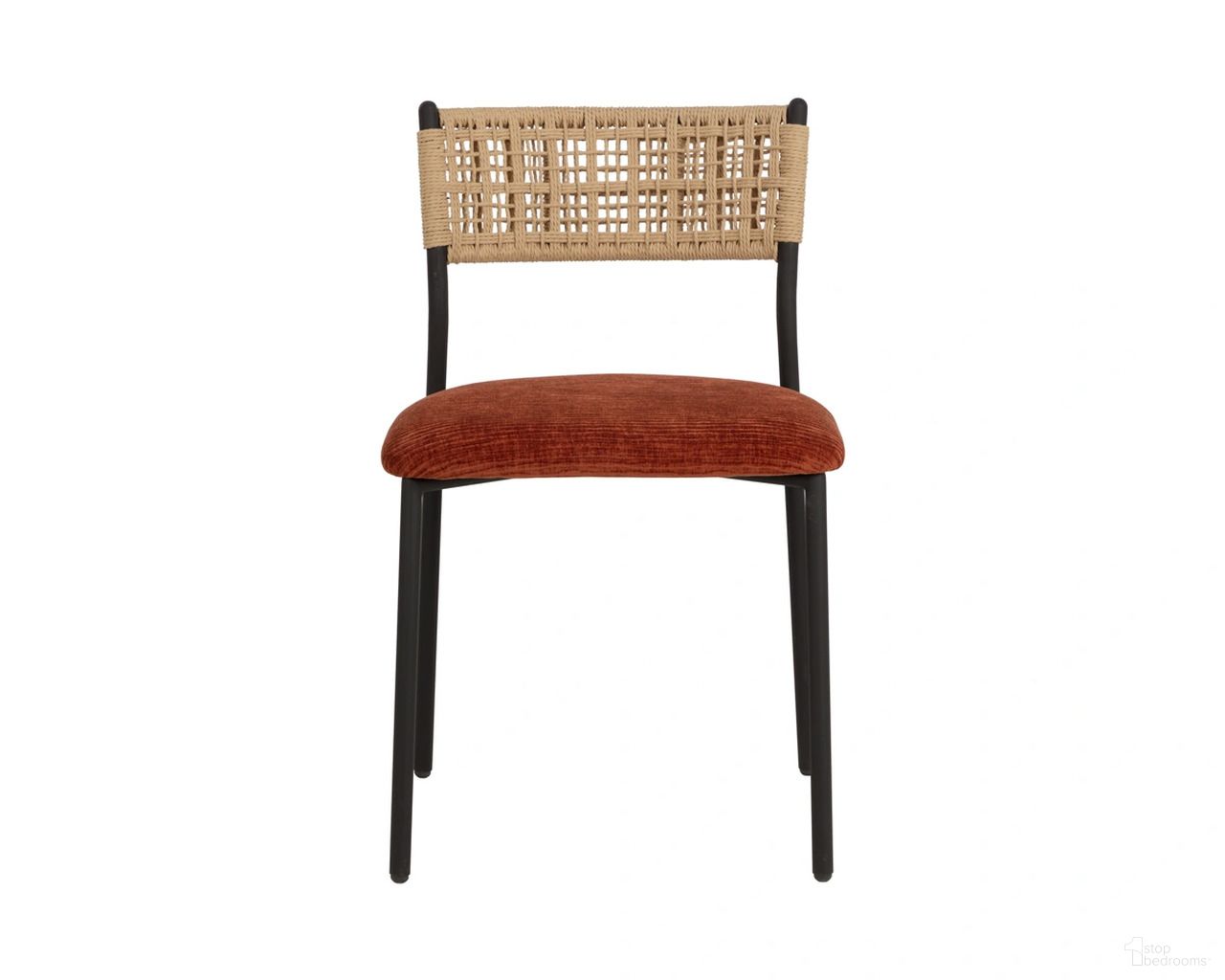 Ernesta Dining Chair Set of 2 In Opera Spice