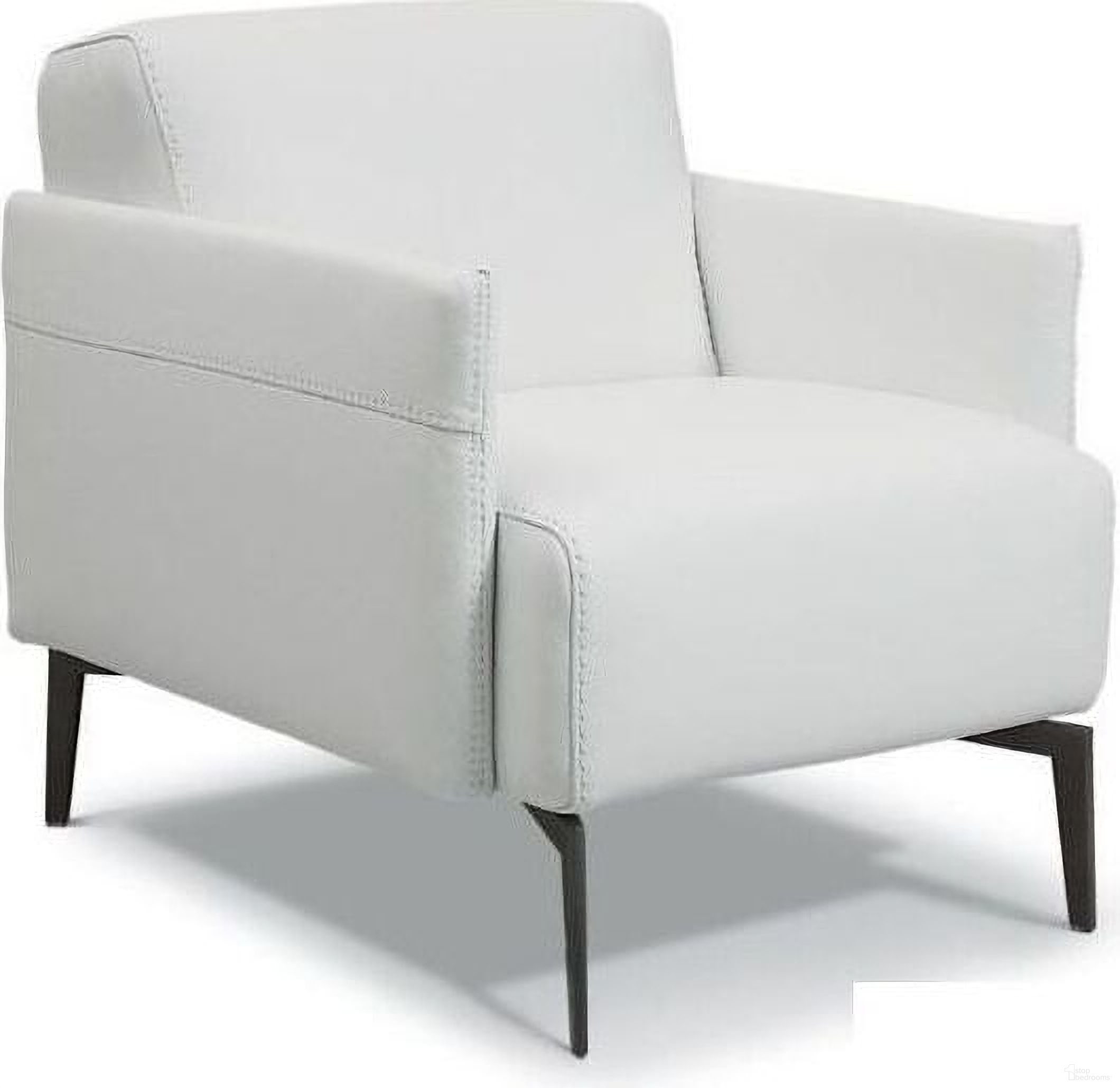 The appearance of Eros Accent Chair In Leather White designed by Bellini Modern Living in the modern / contemporary interior design. This white piece of furniture was selected by 1StopBedrooms from Eros Collection to add a touch of cosiness and style into your home. Sku: Eros WHT. Material: Aluminum.