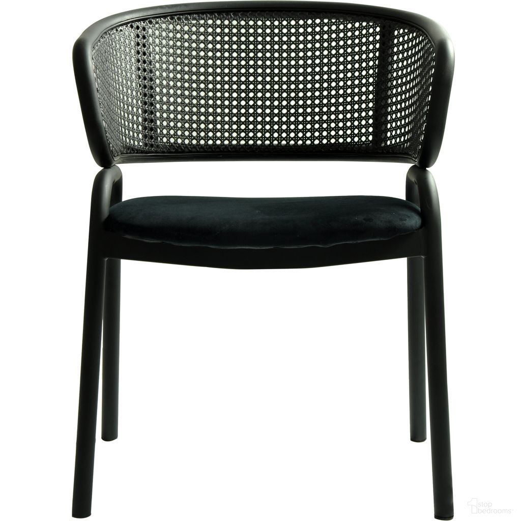 The appearance of Ervilla Wicker Back Dining Arm Chair In Black designed by LeisureMod in the modern / contemporary interior design. This black piece of furniture was selected by 1StopBedrooms from Ervilla Collection to add a touch of cosiness and style into your home. Sku: ECBL-20BL-BL. Material: Iron. Chair Type: Arm Chair.