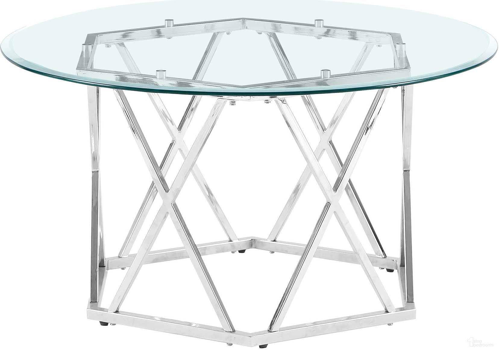 The appearance of Escondido Glass Cocktail Table In Silver designed by Steve Silver in the modern / contemporary interior design. This silver piece of furniture was selected by 1StopBedrooms from Escondido Collection to add a touch of cosiness and style into your home. Sku: ED200C. Material: Iron.