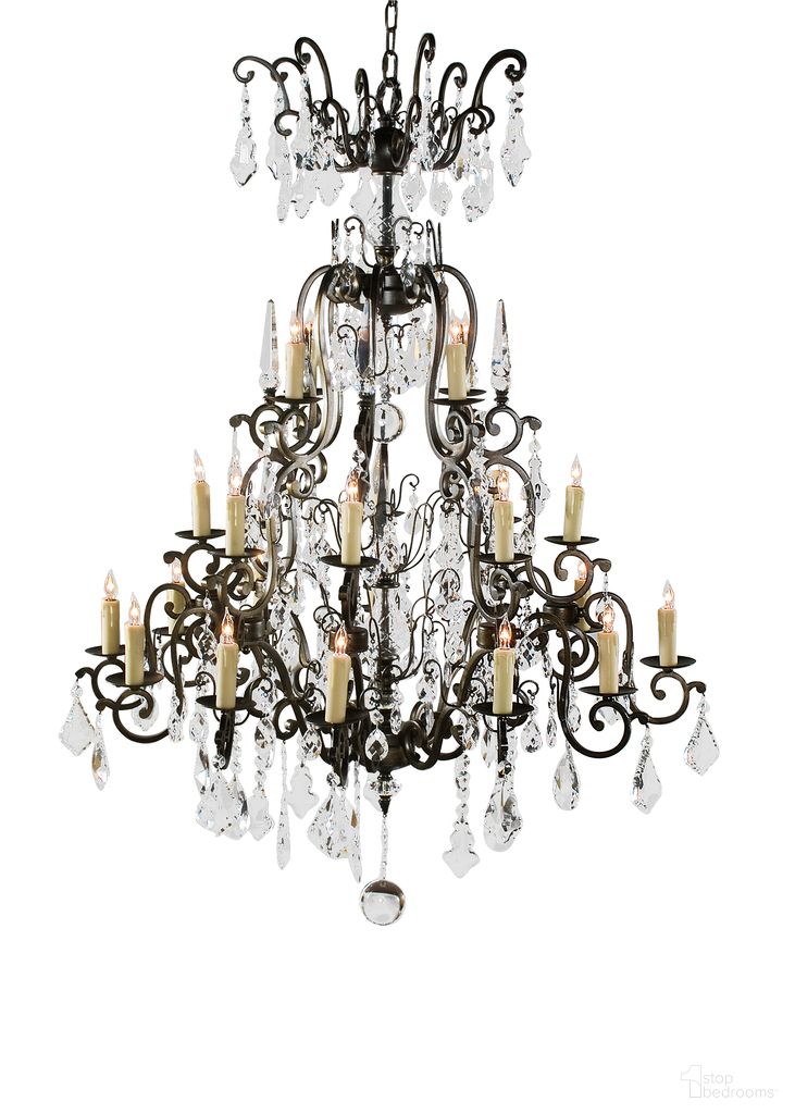 The appearance of Esmerado Chandelier Large In Brown designed by Wildwood in the modern / contemporary interior design. This brown piece of furniture was selected by 1StopBedrooms from Wildwood Collection to add a touch of cosiness and style into your home. Sku: 9382. Material: Iron.