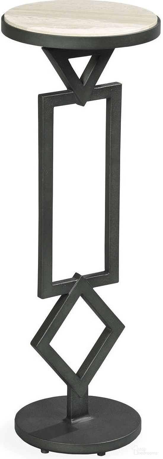 The appearance of Esmeralda Martini Table In Rustic Black designed by Century Furniture in the modern / contemporary interior design. This rustic black piece of furniture was selected by 1StopBedrooms from Thomas O'Brien Collection to add a touch of cosiness and style into your home. Sku: AEA-664. Material: Stone.