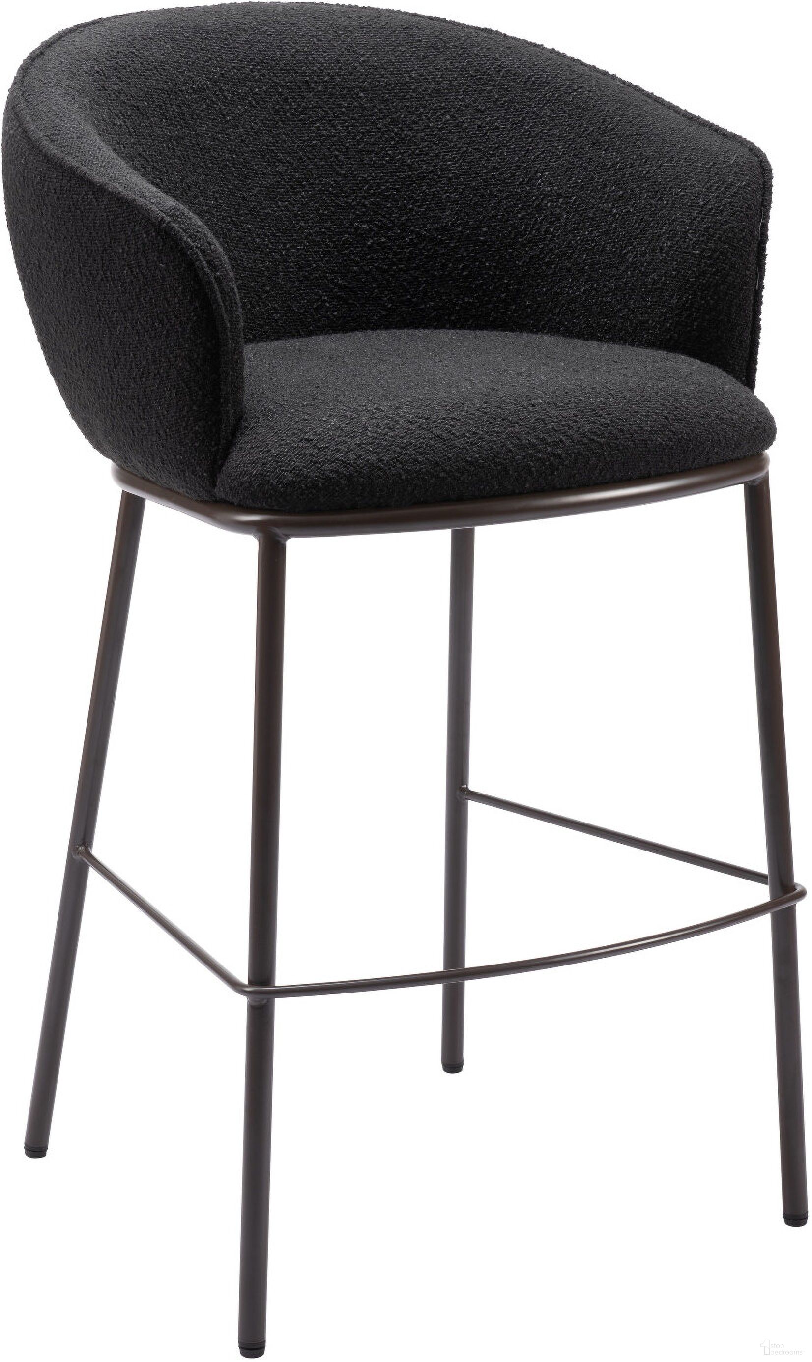 The appearance of Essen Barstool In Black and Bronze designed by Zuo Modern in the modern / contemporary interior design. This black/bronze piece of furniture was selected by 1StopBedrooms from Essen Collection to add a touch of cosiness and style into your home. Sku: 109810. Material: Steel.