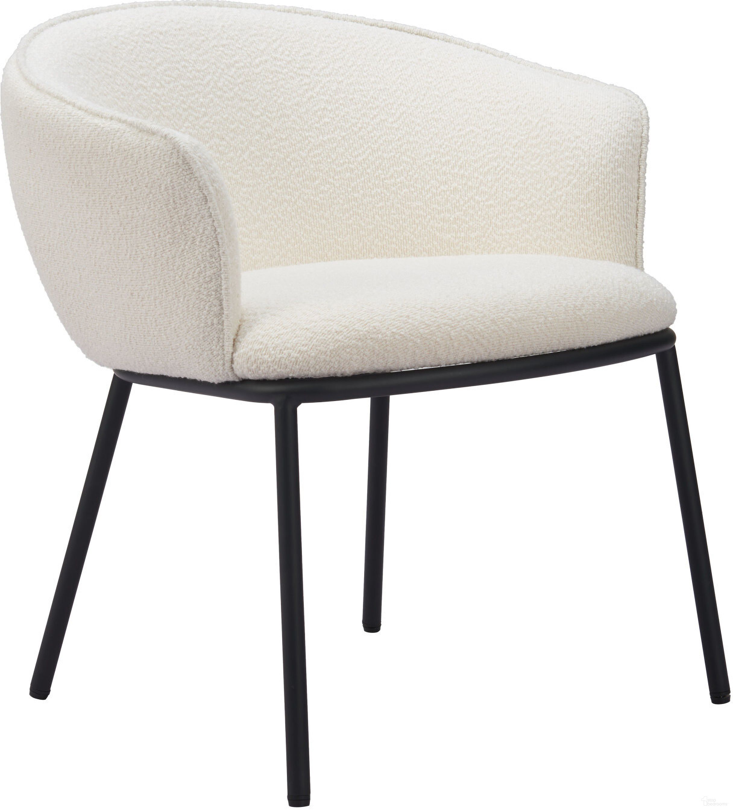 The appearance of Essen Dining Chair In Ivory designed by Zuo Modern in the modern / contemporary interior design. This ivory piece of furniture  was selected by 1StopBedrooms from Essen Collection to add a touch of cosiness and style into your home. Sku: 110101. Material: Steel. Chair Type: Arm Chair.