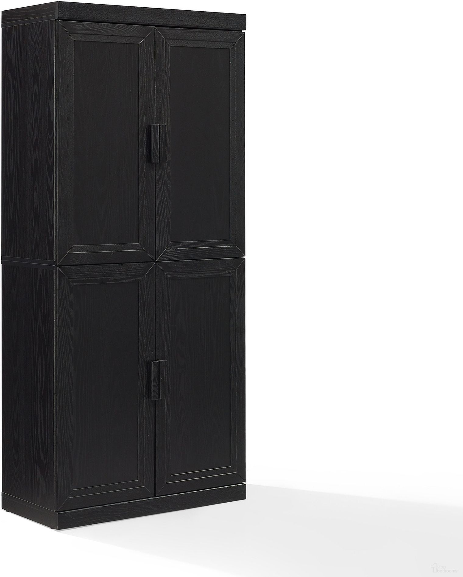 Essen Kitchen Pantry Storage Cabinet In Black