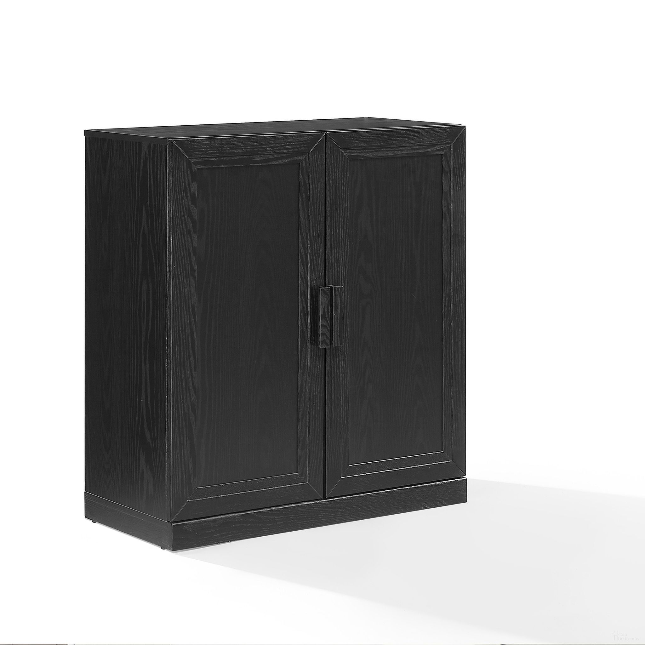 Essen Stackable Kitchen Pantry Storage Cabinet In Black
