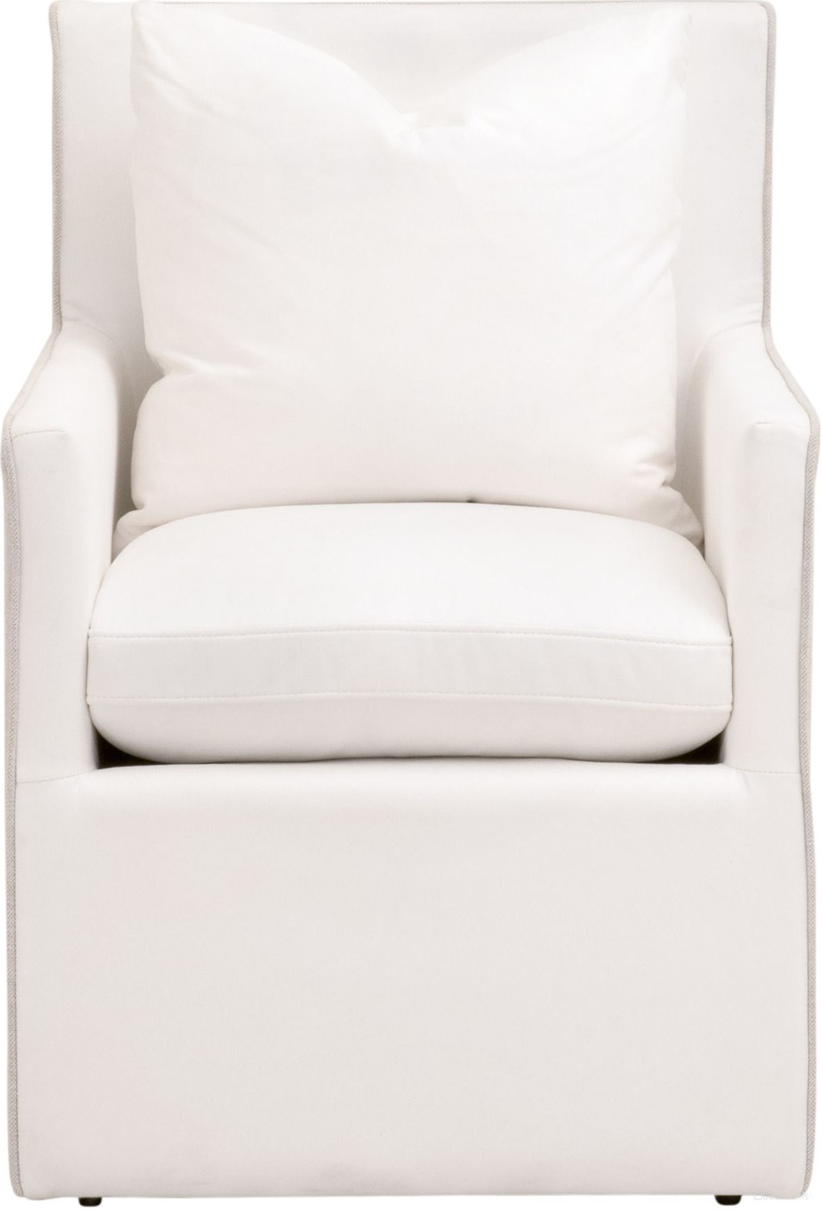 The appearance of Essentials Harmony Arm Chair with Casters In Peyton Pearl and Bisque designed by Essentials For Living in the transitional interior design. This peyton pearl/bisque piece of furniture was selected by 1StopBedrooms from Essentials Collection to add a touch of cosiness and style into your home. Sku: 6492UP.LPPRL/BIS. Material: Polyester. Chair Type: Arm Chair.
