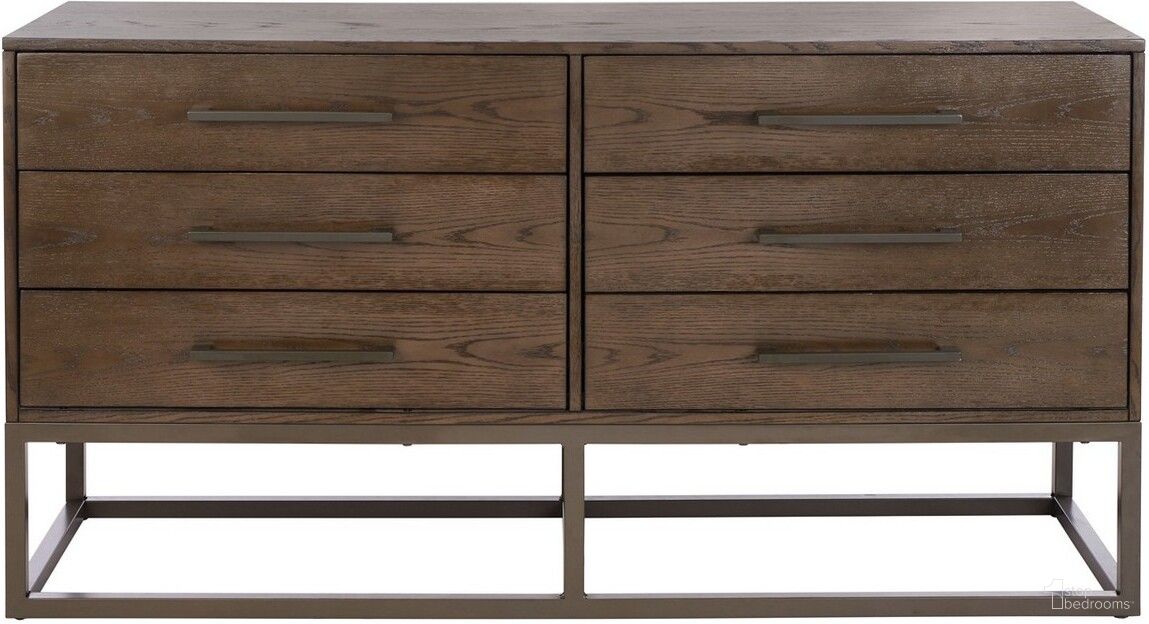 Estelle Dresser In Ash Brown and Gunmetal