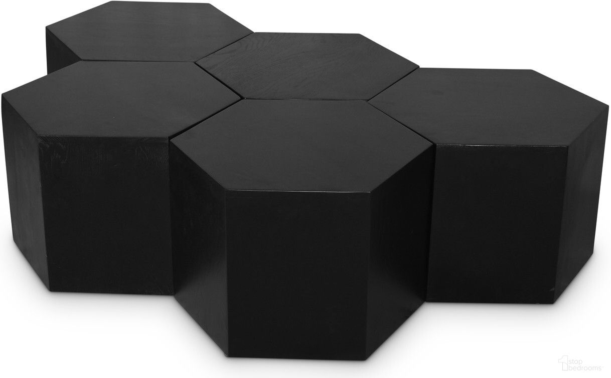 The appearance of Eternal 5 Piece Coffee Table In Black designed by Meridian in the modern / contemporary interior design. This black piece of furniture was selected by 1StopBedrooms from Eternal Collection to add a touch of cosiness and style into your home. Sku: 262-CT;262-CT;262-CT;262-CT;262-CT. Material: Wood.
