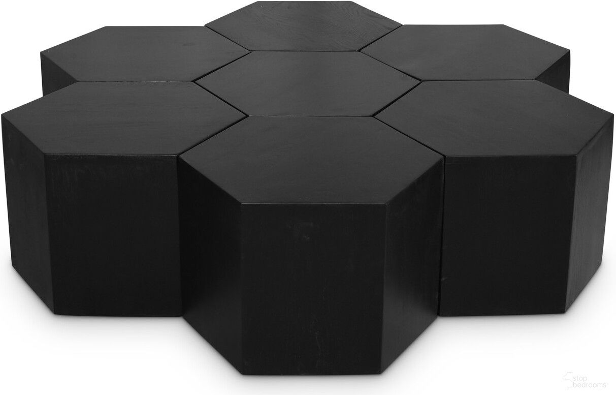 The appearance of Eternal 7 Piece Coffee Table In Black designed by Meridian in the modern / contemporary interior design. This black piece of furniture  was selected by 1StopBedrooms from Eternal Collection to add a touch of cosiness and style into your home. Sku: 262-CT;262-CT;262-CT;262-CT;262-CT;262-CT;262-CT. Material: Wood.