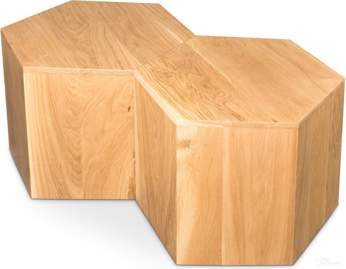The appearance of Eternal 2 Piece Coffee Table In Natural designed by Meridian in the modern / contemporary interior design. This natural piece of furniture was selected by 1StopBedrooms from Eternal Collection to add a touch of cosiness and style into your home. Sku: 261-CT;261-CT. Material: Wood.